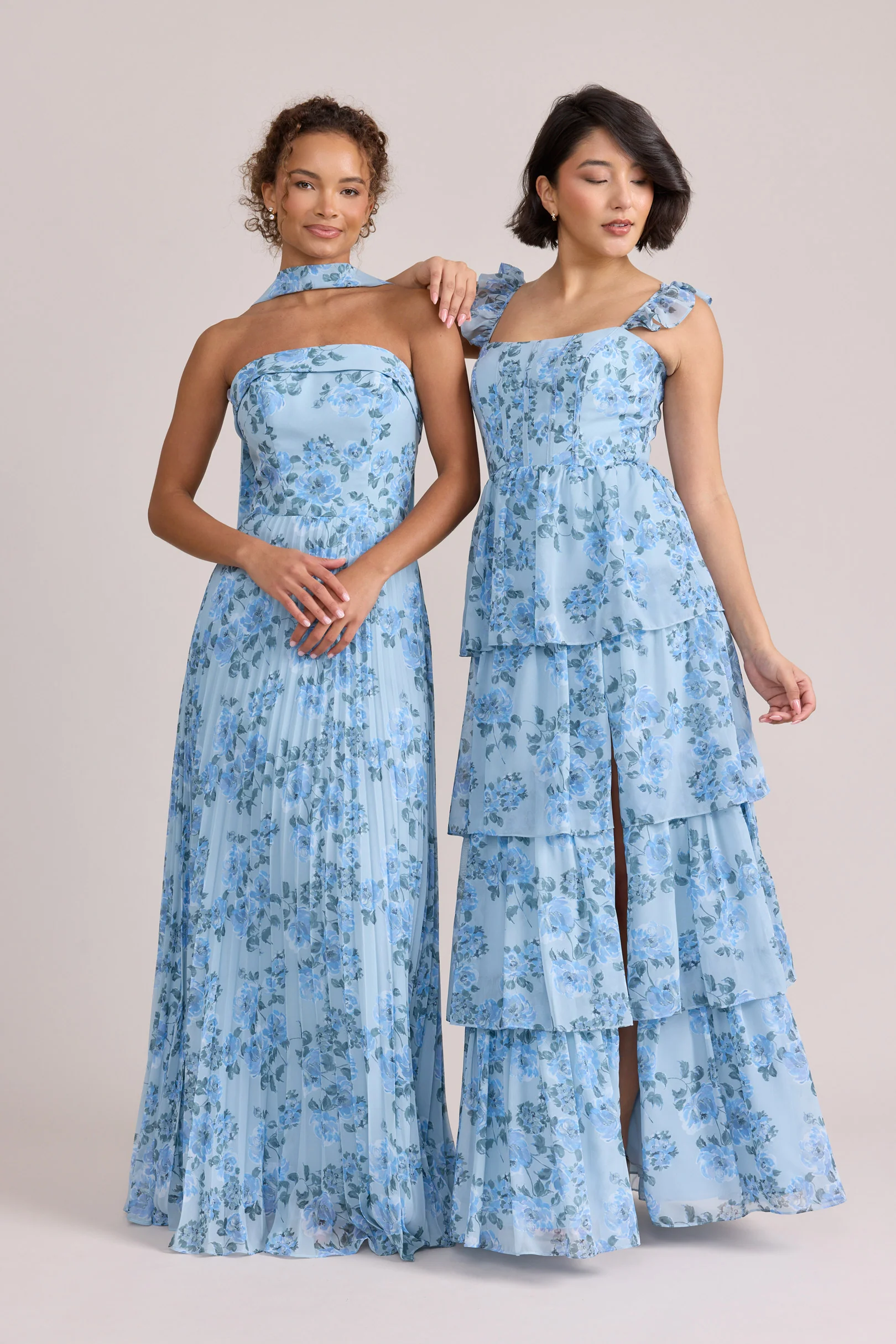 Poppy Chiffon Floral Print Dress | Made To Order - Image 4