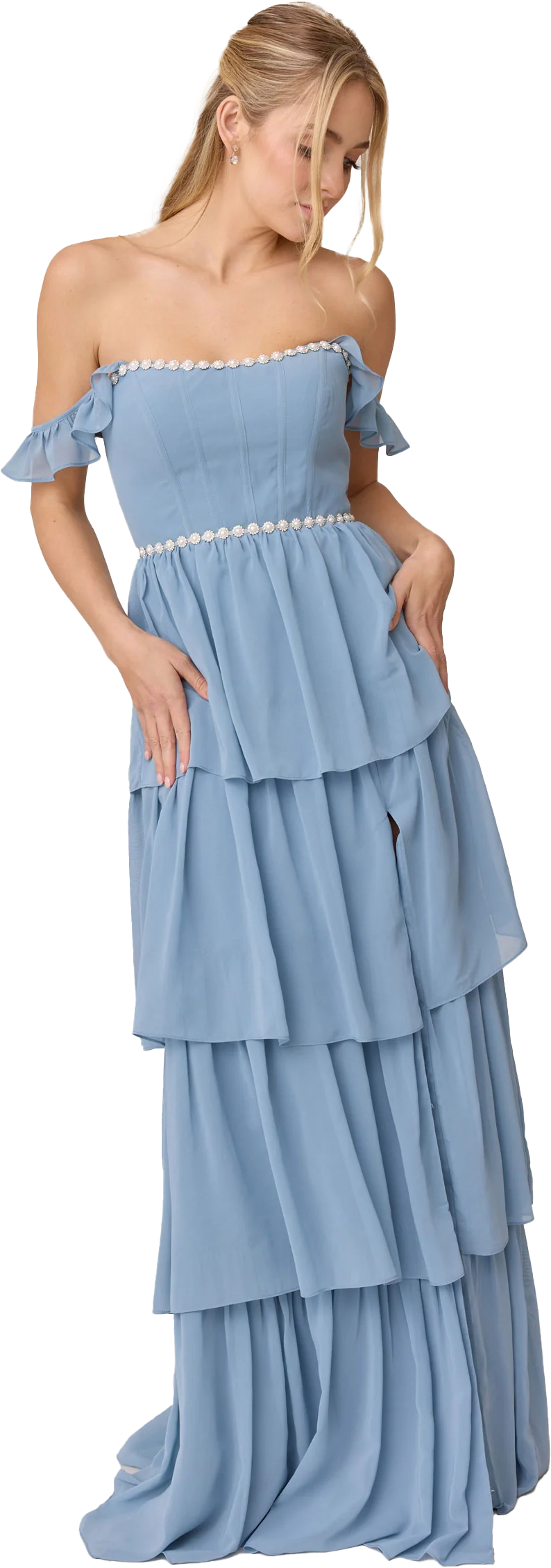 Poppy Luxe Chiffon Dress | Made To Order - Image 128
