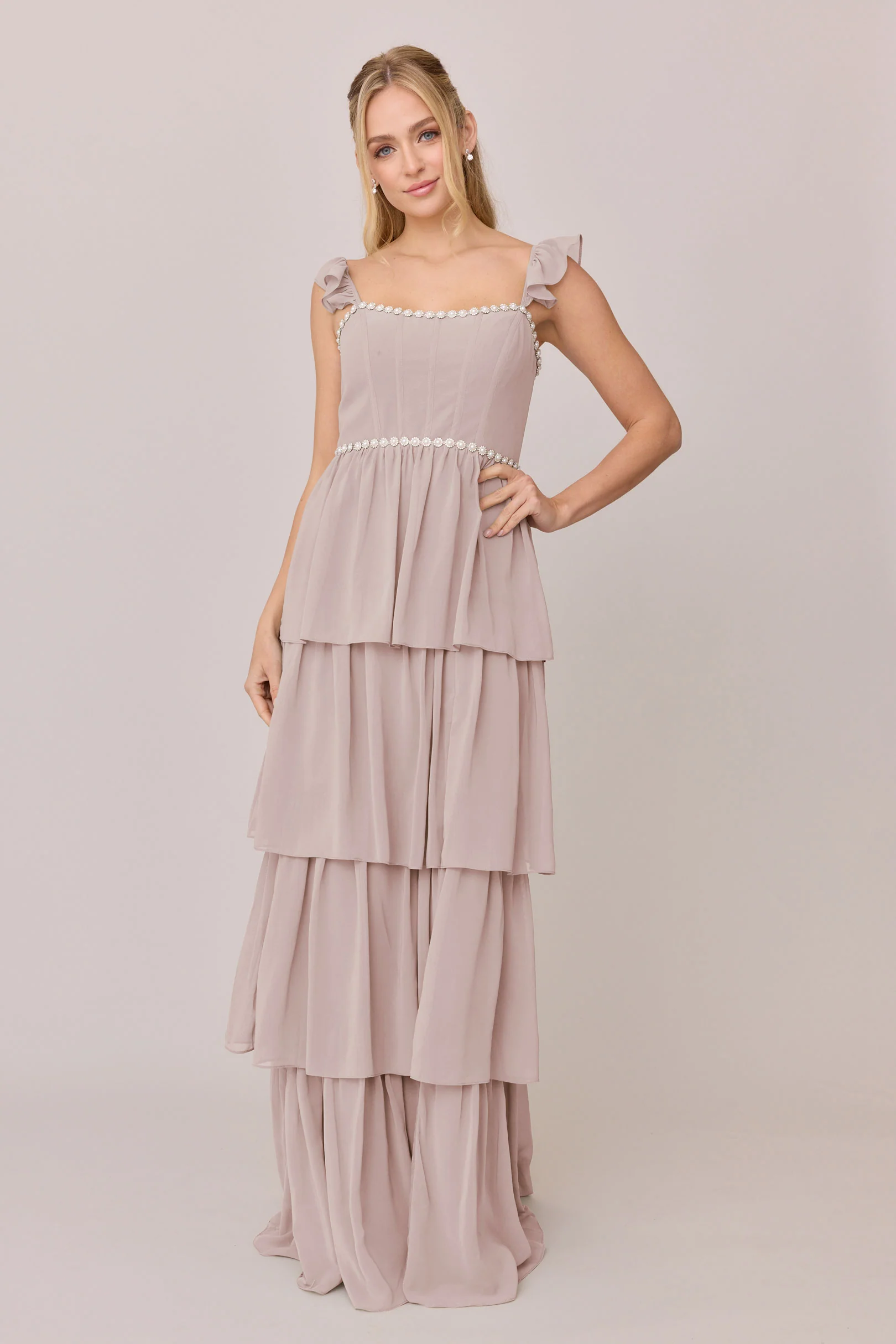 Poppy Luxe Chiffon Dress | Made To Order - Image 22