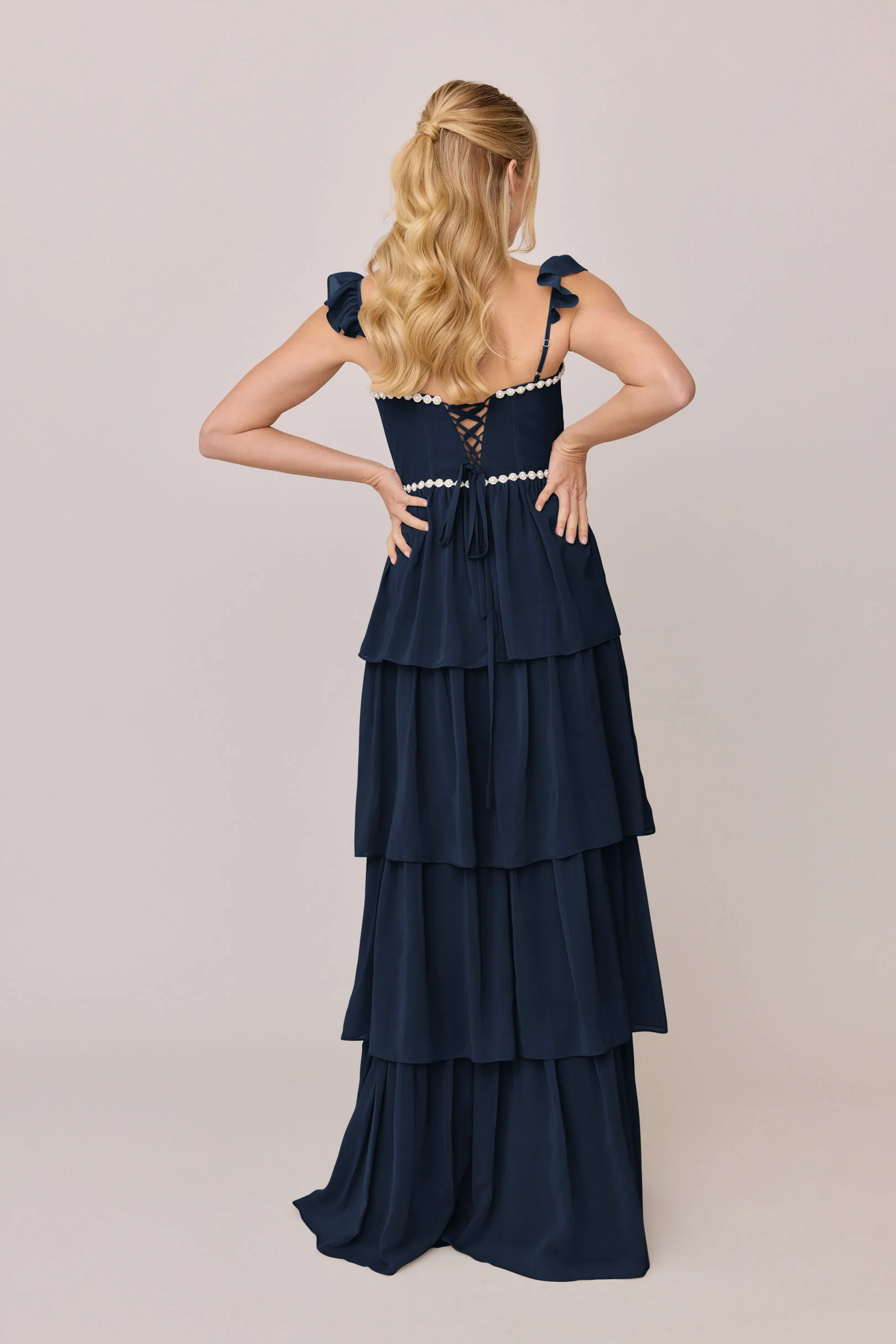 Poppy Luxe Chiffon Dress | Made To Order - Image 47