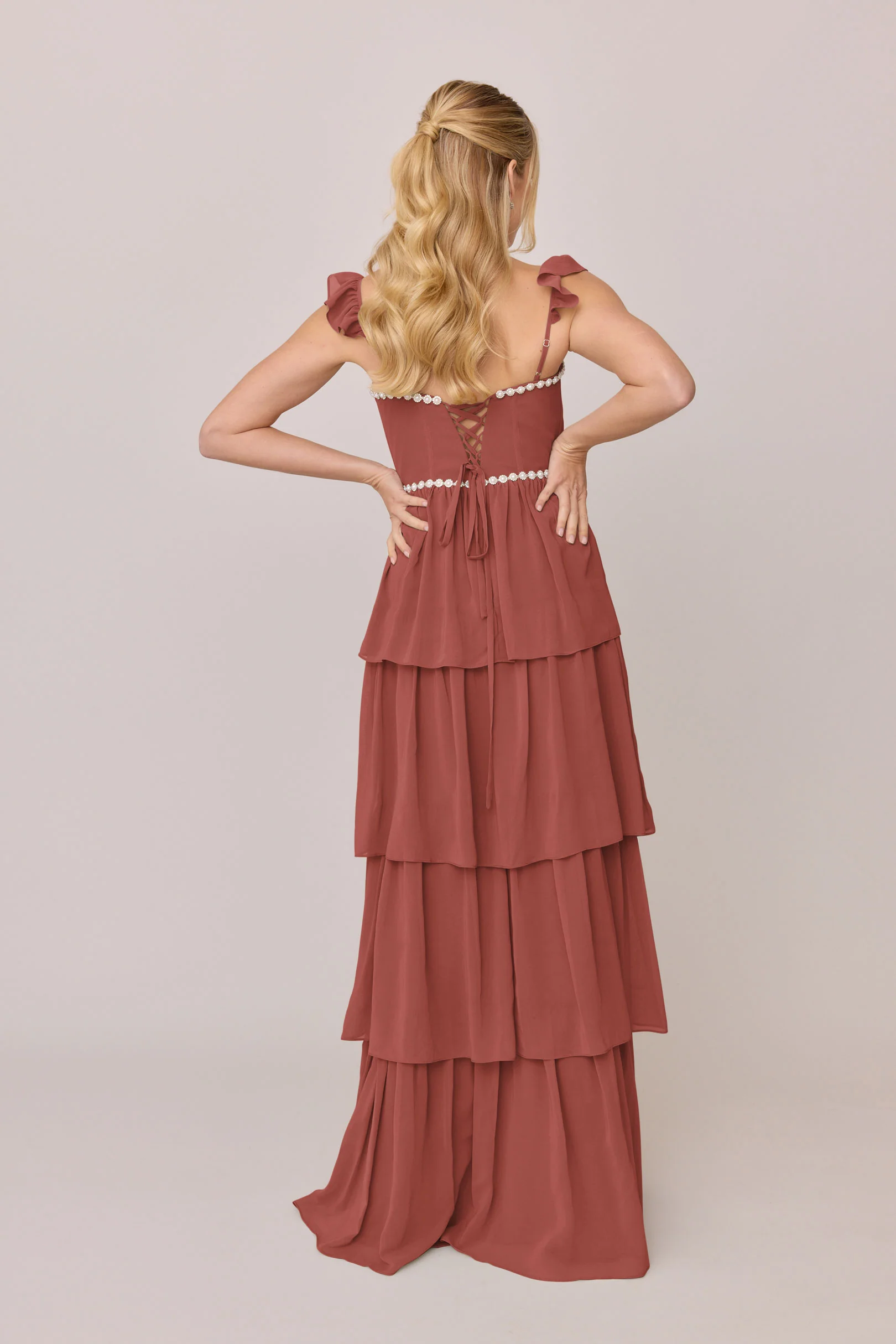 Poppy Luxe Chiffon Dress | Made To Order - Image 94