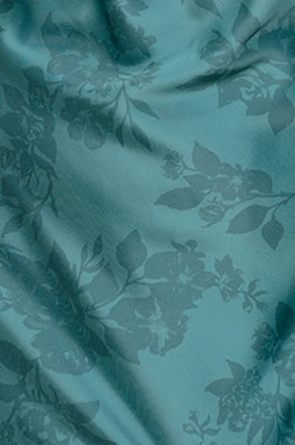 Pre-Cut Satin Floral Print Fabric By Yard | Ready To Ship - Image 10