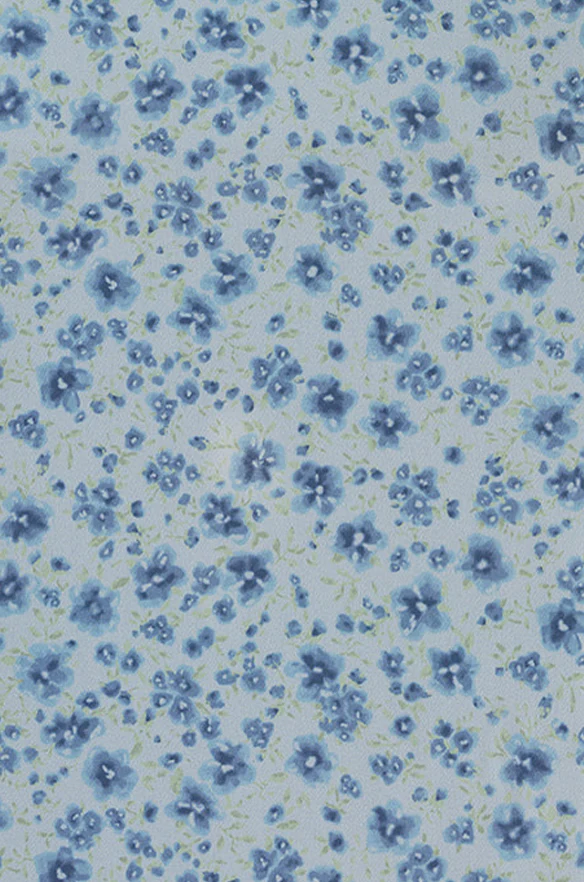 Pre-Cut Satin Floral Print Fabric By Yard | Ready To Ship - Image 22