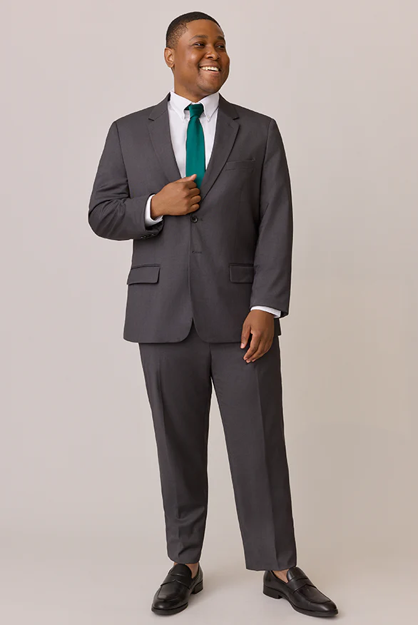 Pre-Cut Suiting Fabric by Yard | Ready To Ship | Charcoal