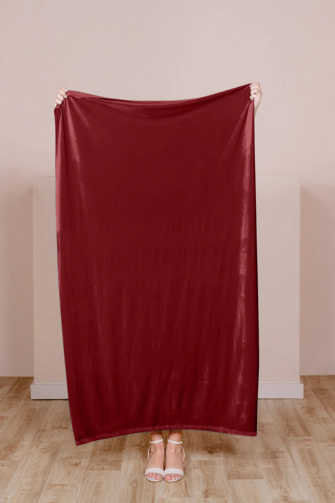 Pre-Cut Velvet Fabric by Yard | Ready To Ship | Romantic Rose
