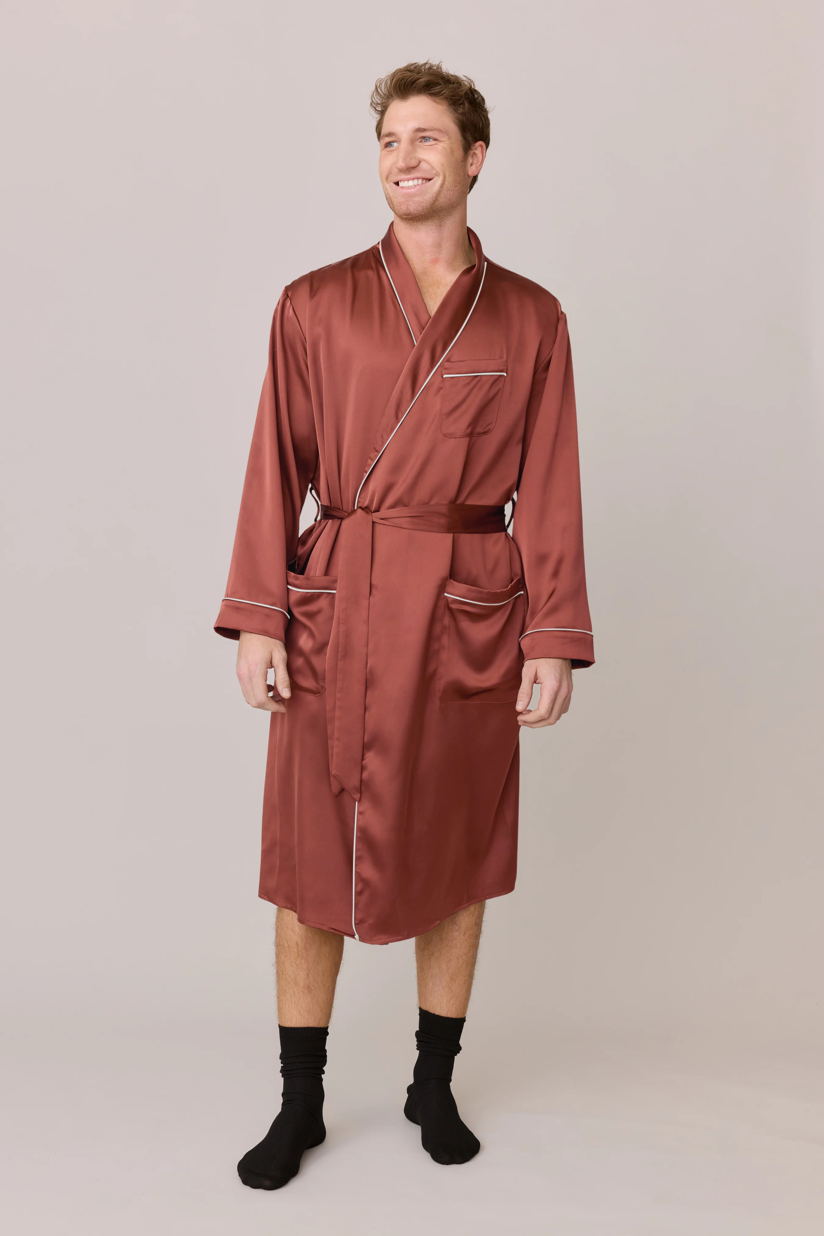 Pre-Game Satin Robe | Made To Order - Image 12