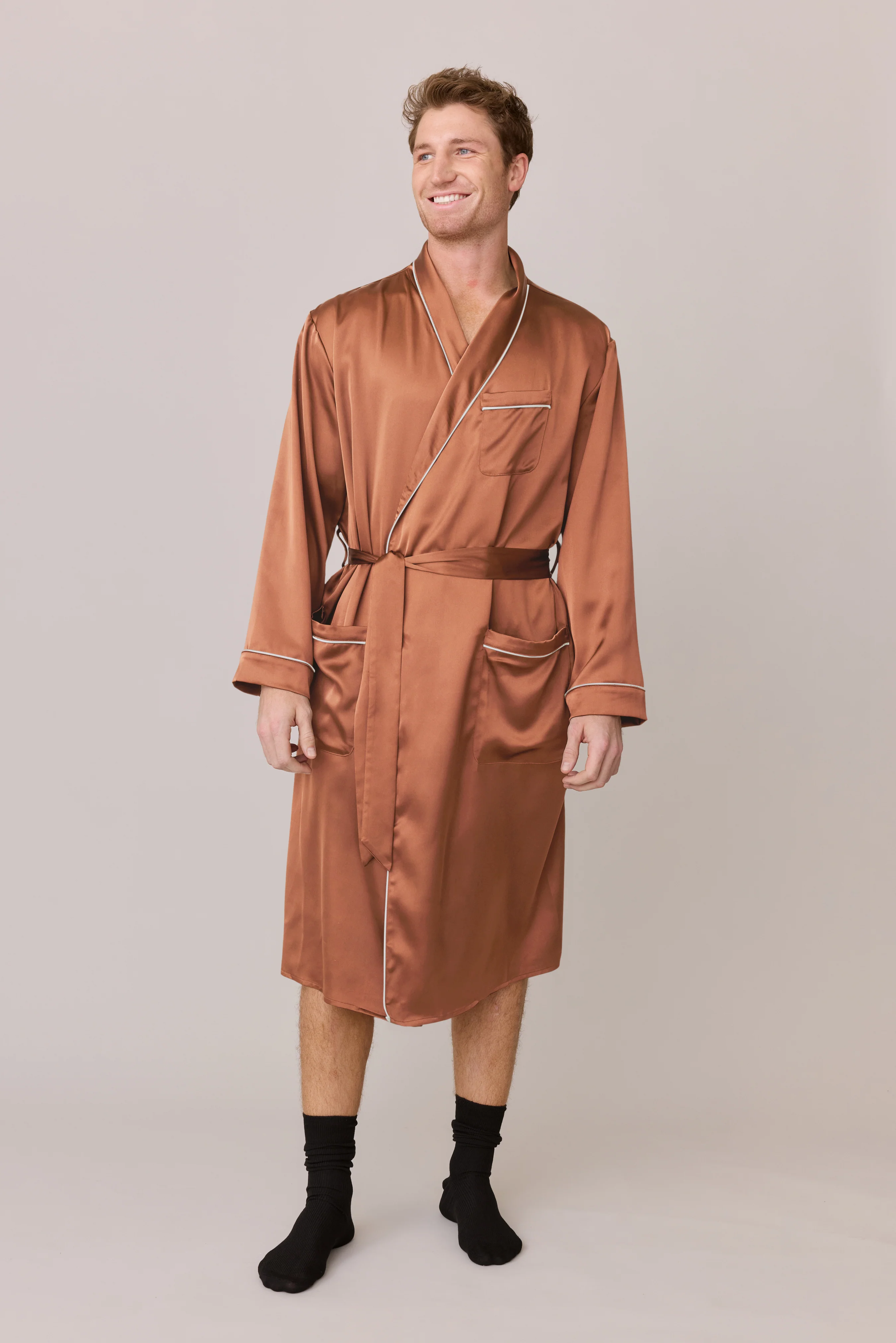 Pre-Game Satin Robe | Made To Order - Image 14
