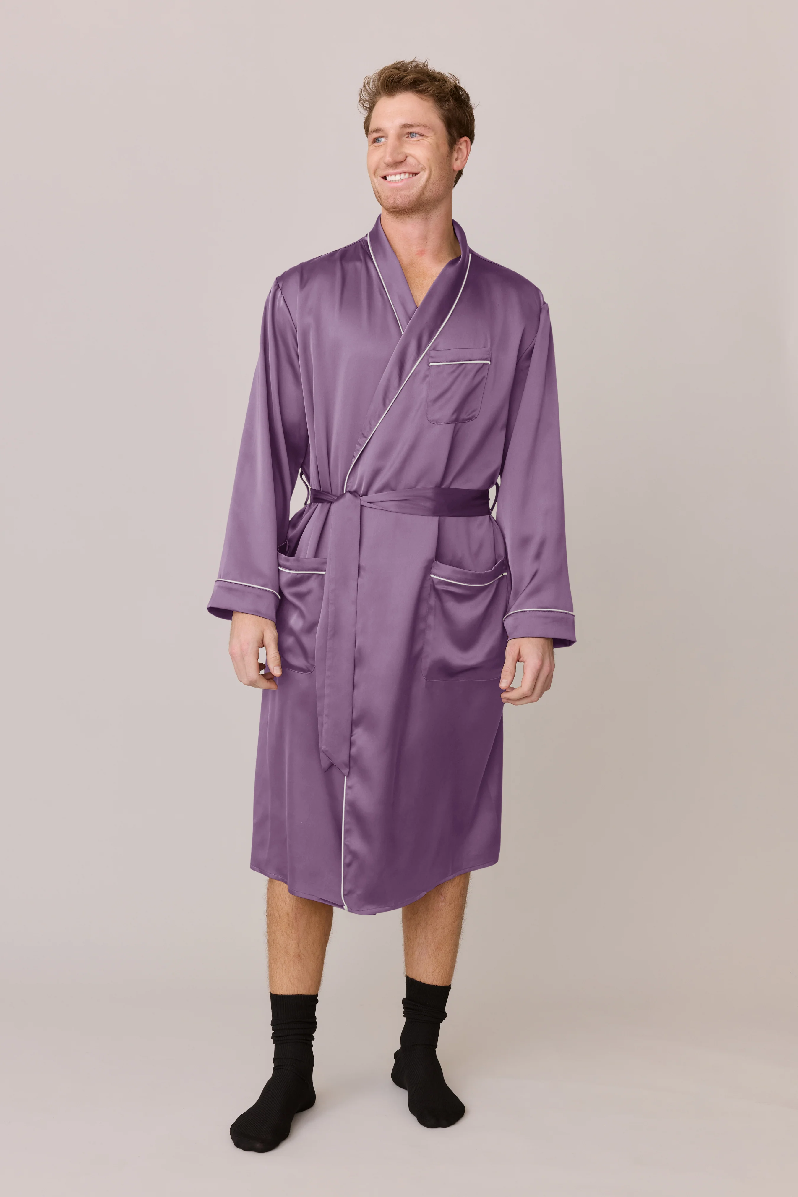 Pre-Game Satin Robe | Made To Order - Image 17
