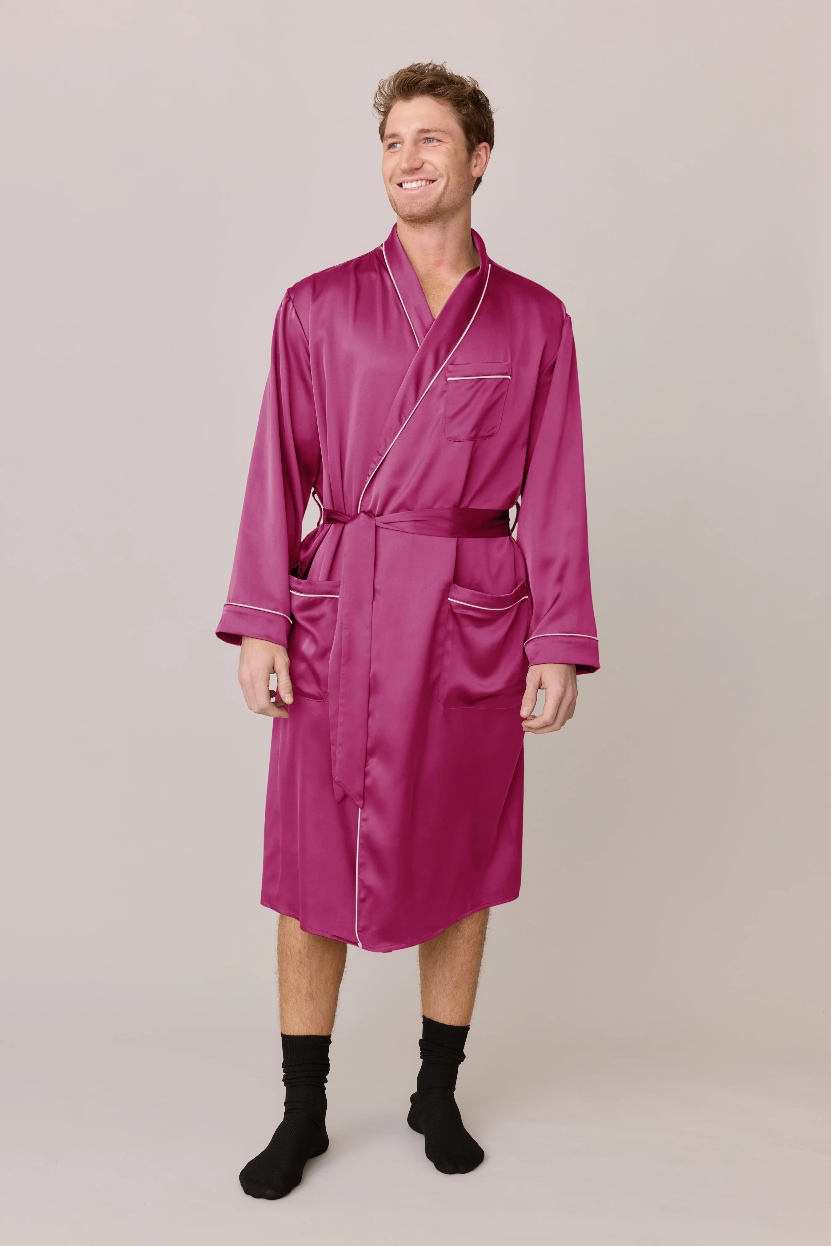 Pre-Game Satin Robe | Made To Order - Image 22