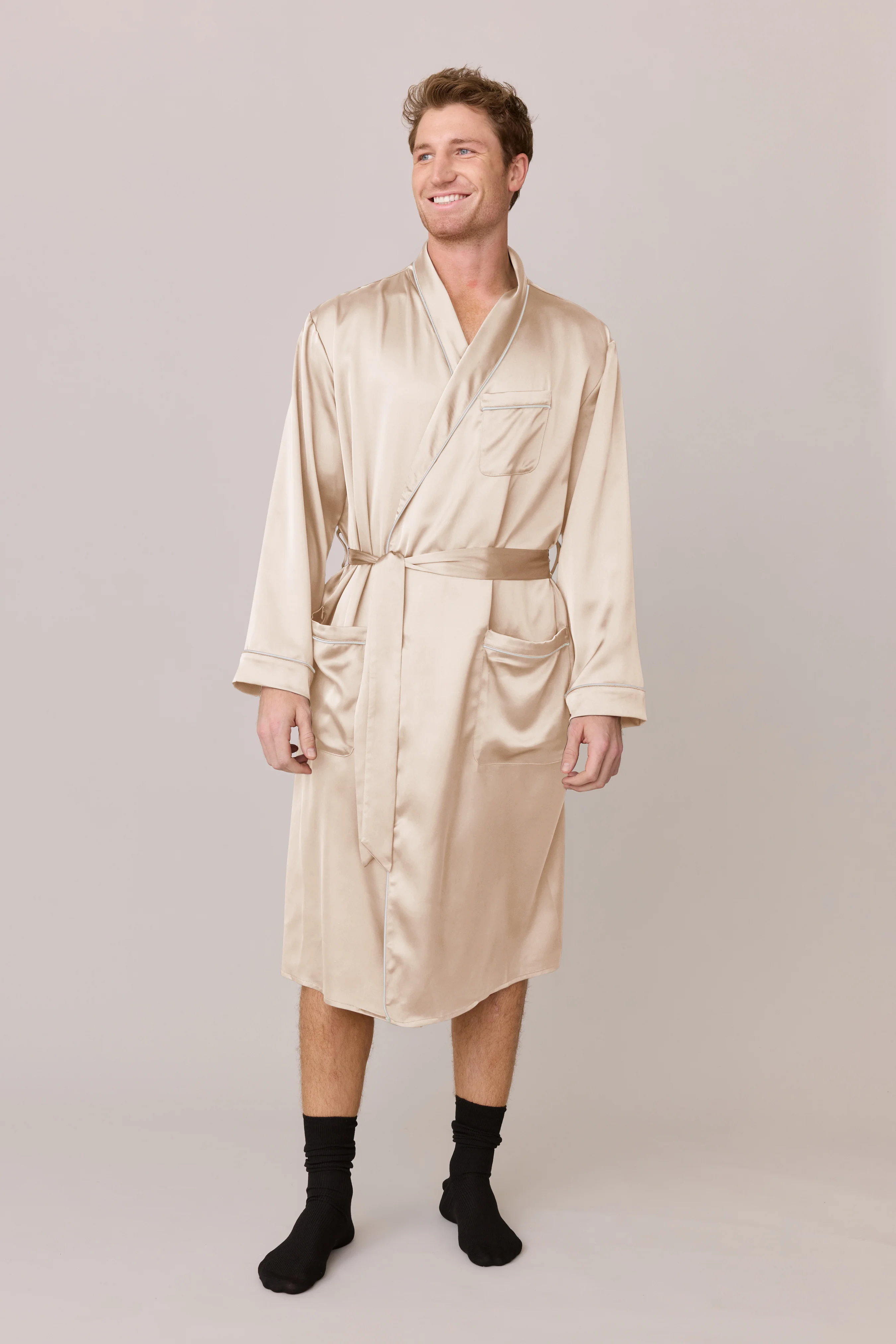 Pre-Game Satin Robe | Made To Order - Image 23