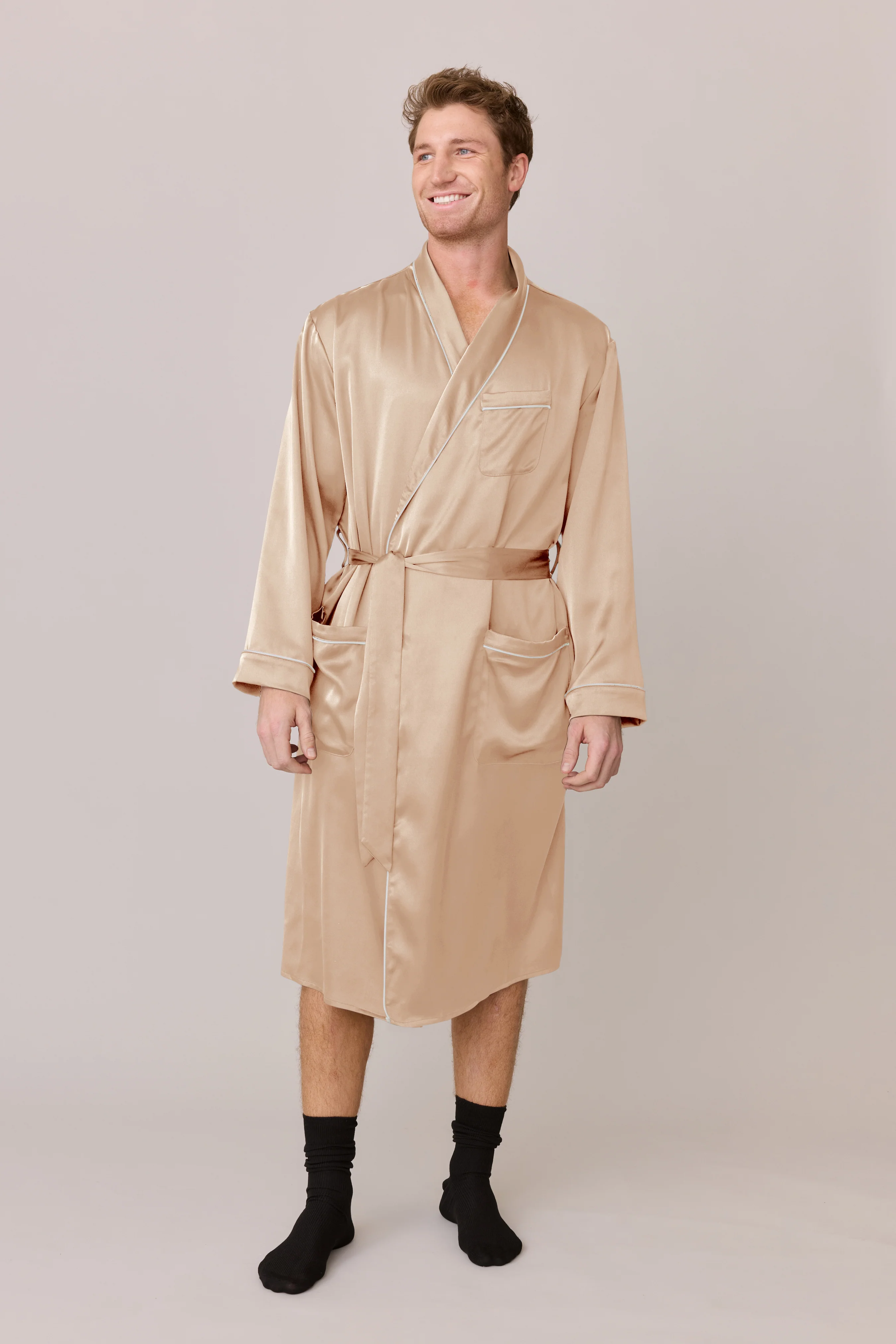 Pre-Game Satin Robe | Made To Order - Image 25