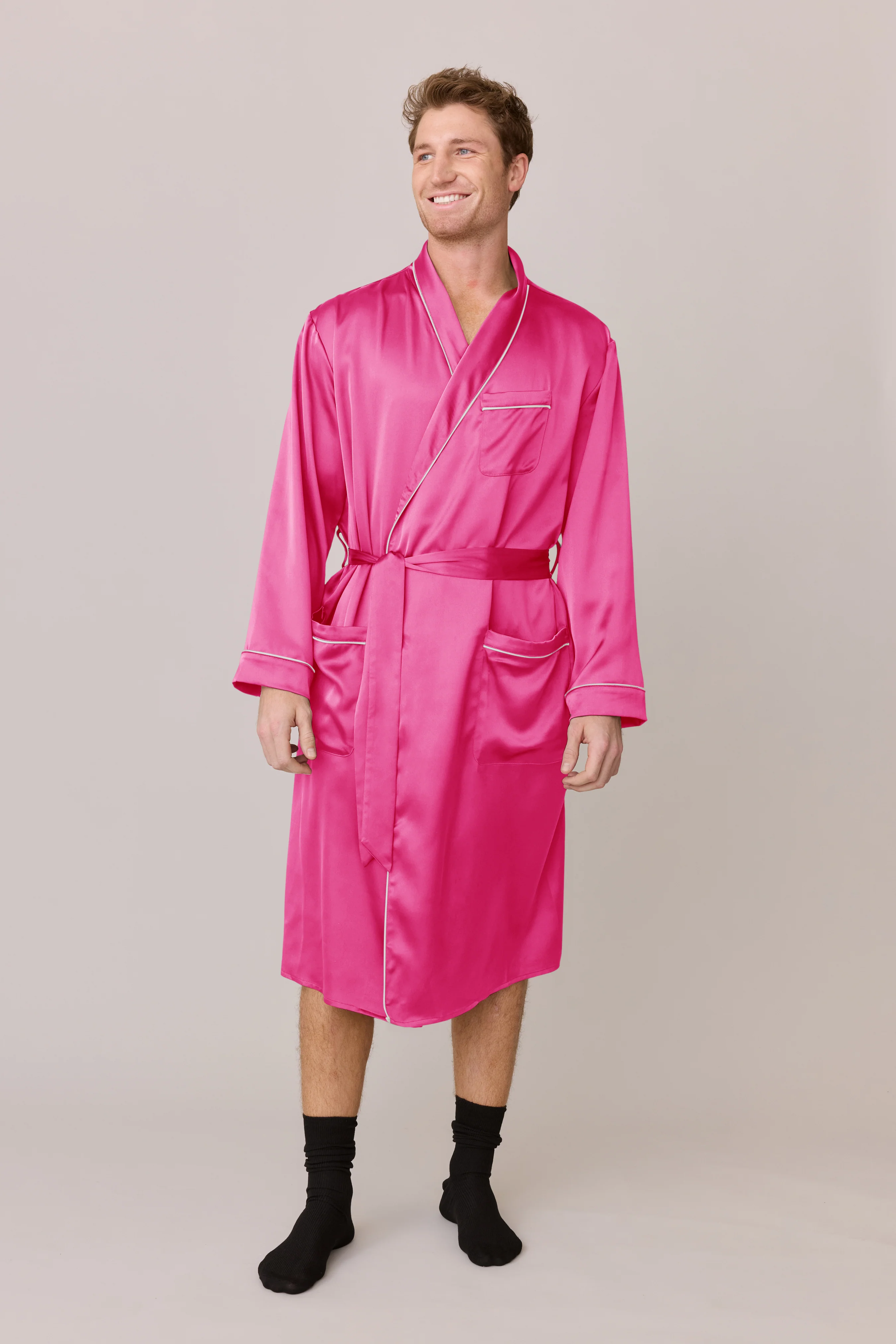 Pre-Game Satin Robe | Made To Order - Image 26