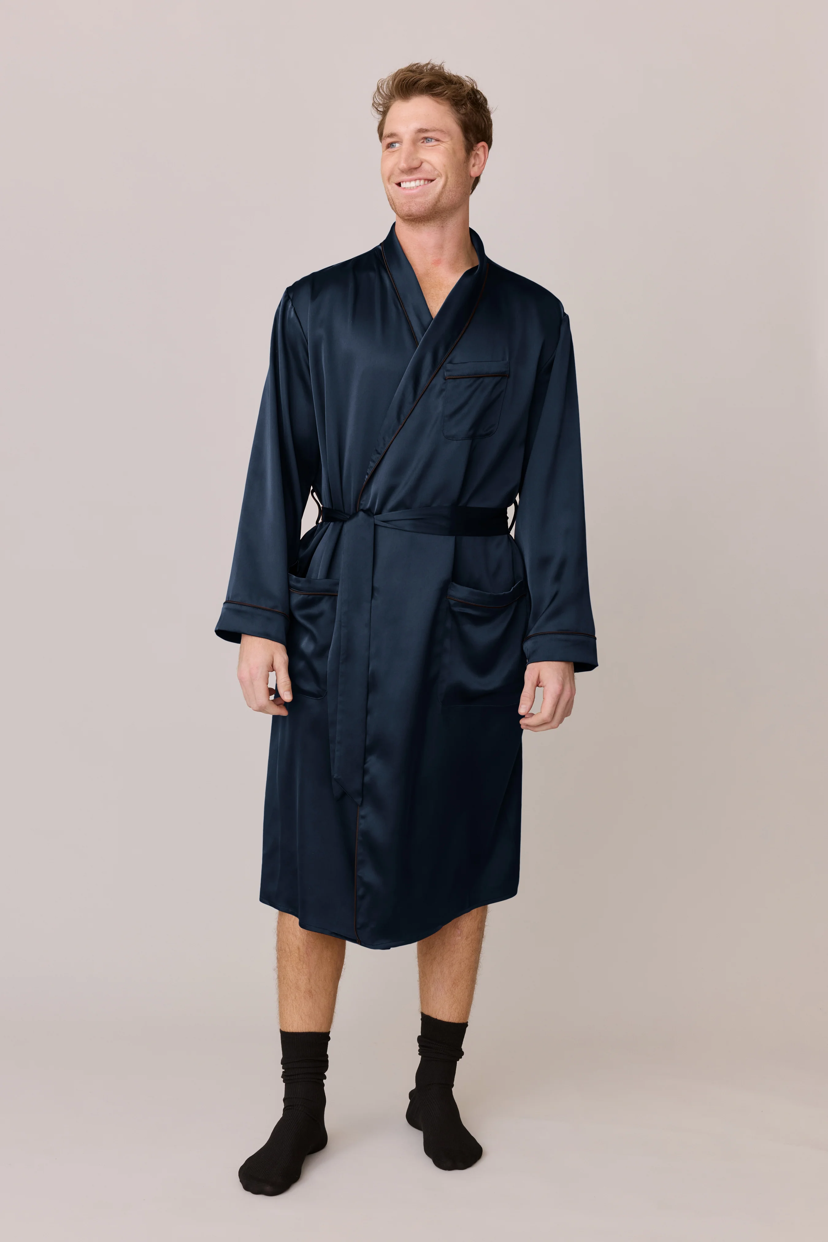 Pre-Game Satin Robe | Made To Order - Image 34