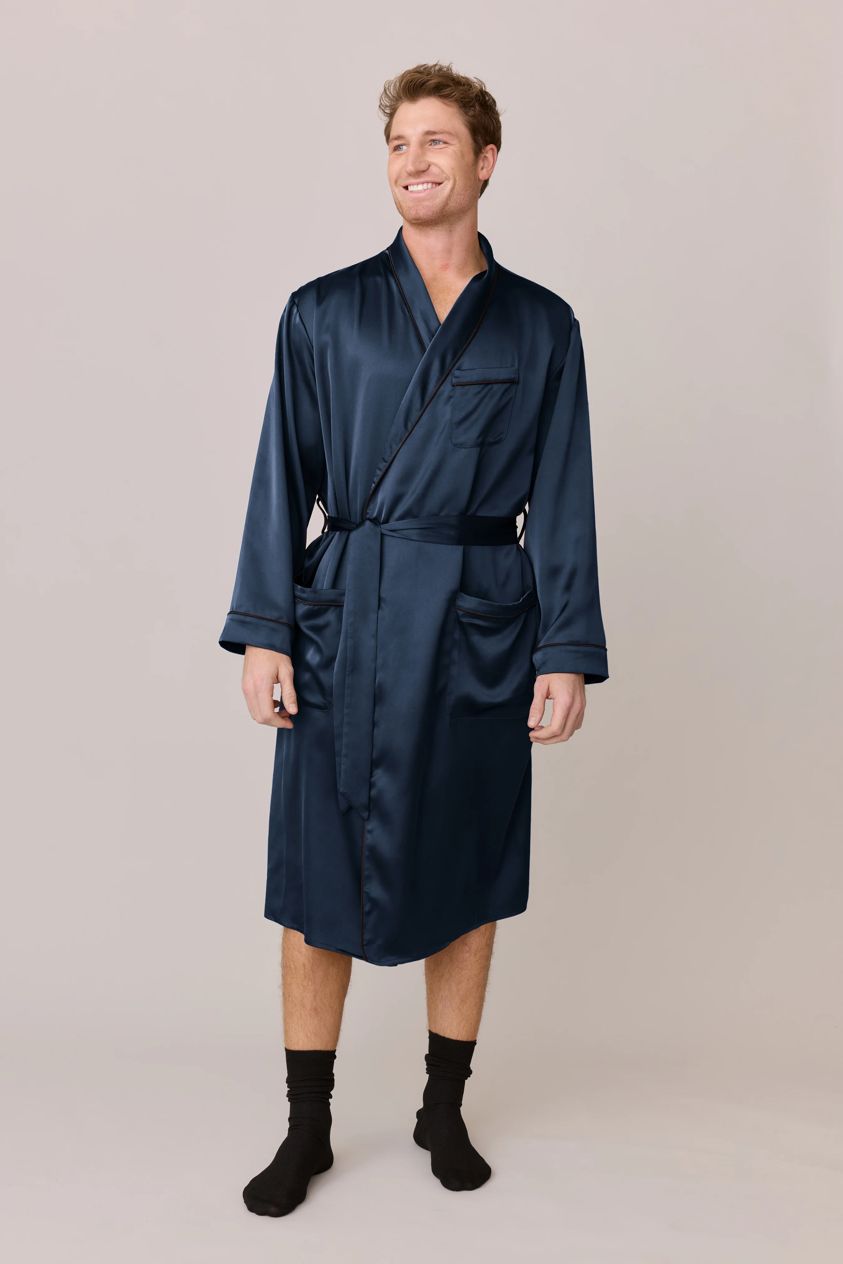 Pre-Game Satin Robe | Made To Order - Image 40