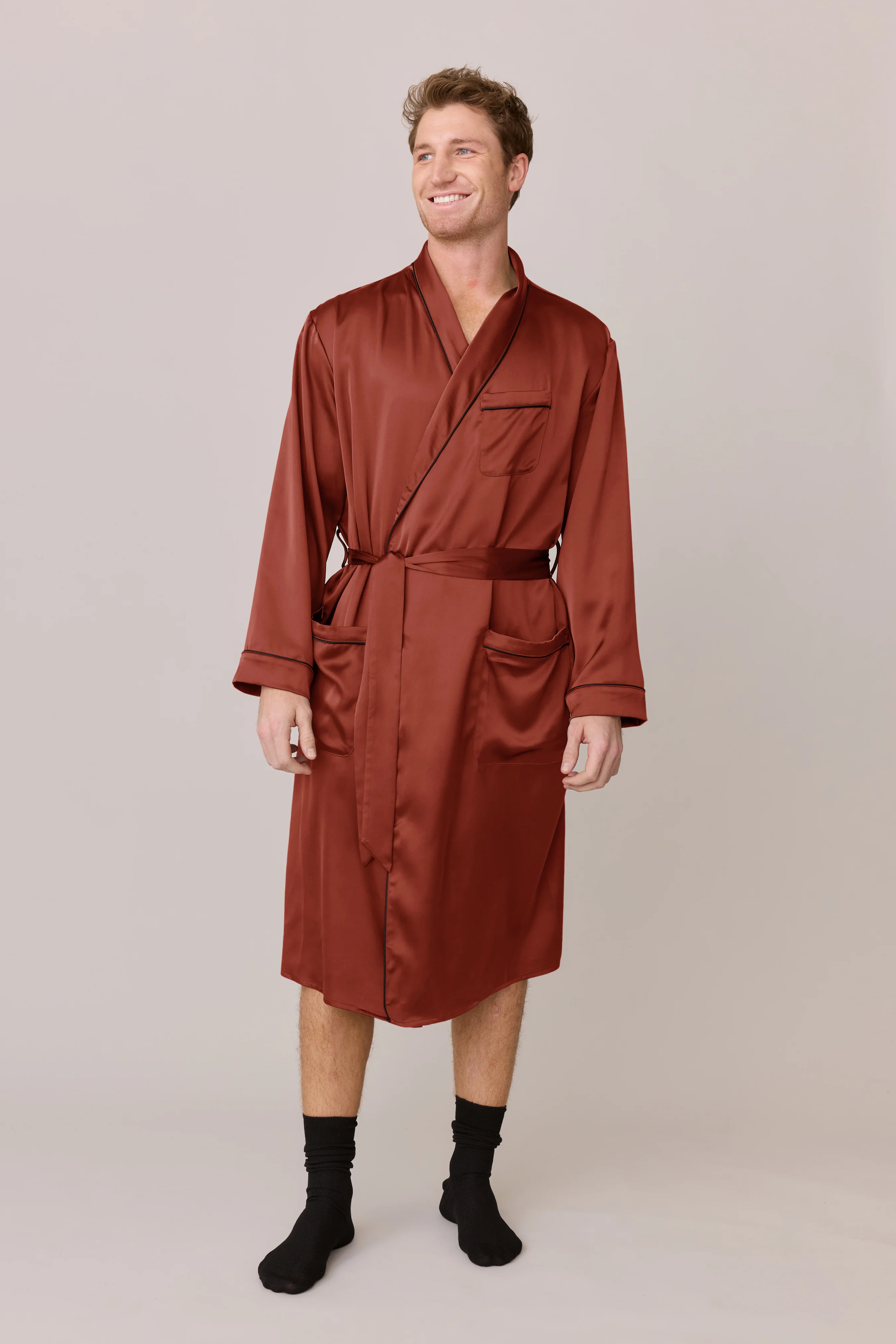 Pre-Game Satin Robe | Made To Order - Image 52