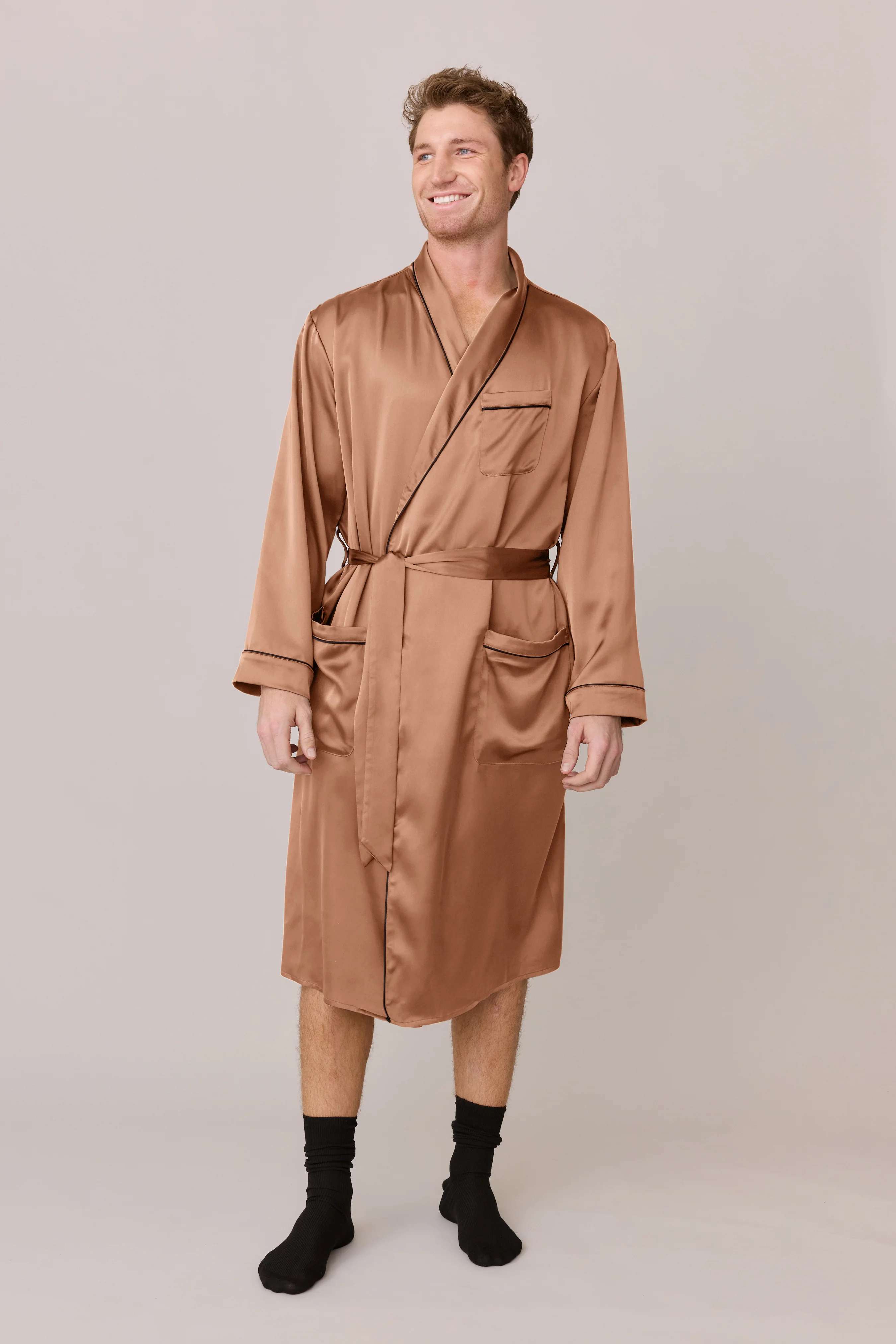 Pre-Game Satin Robe | Made To Order - Image 53