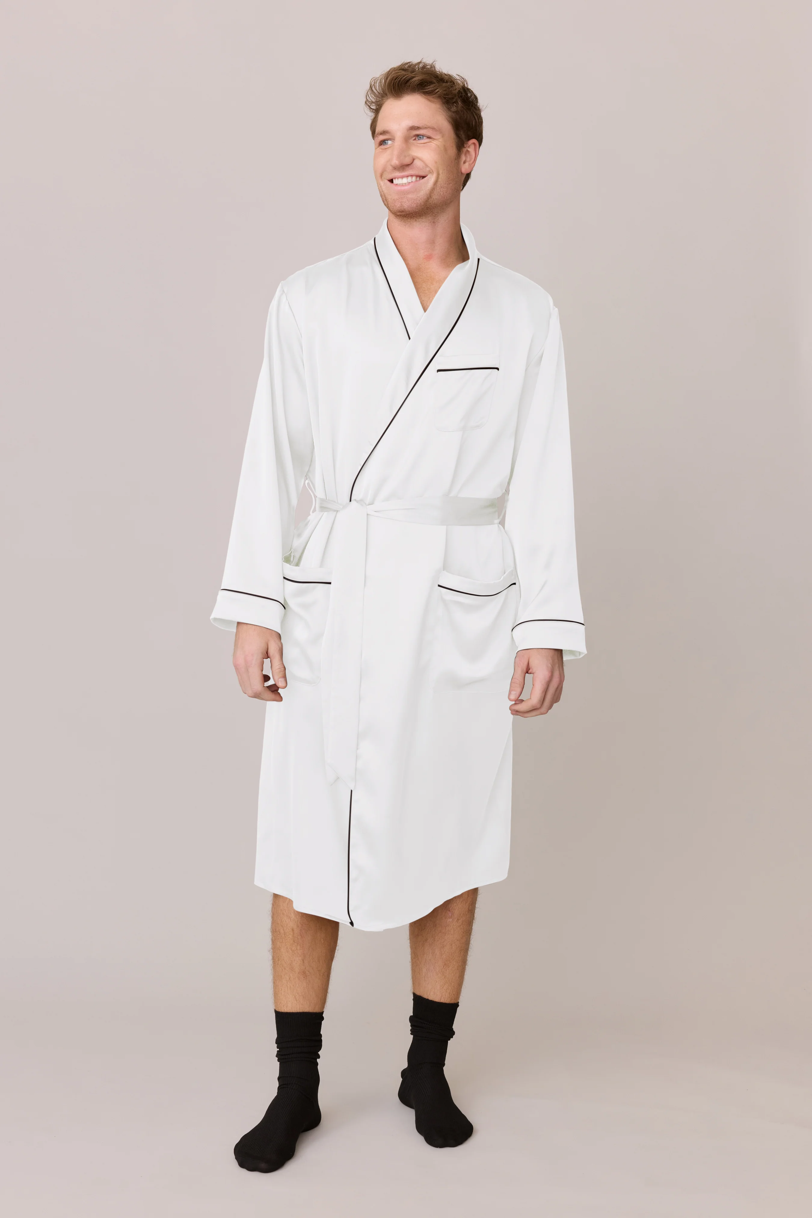 Pre-Game Satin Robe | Made To Order - Image 54