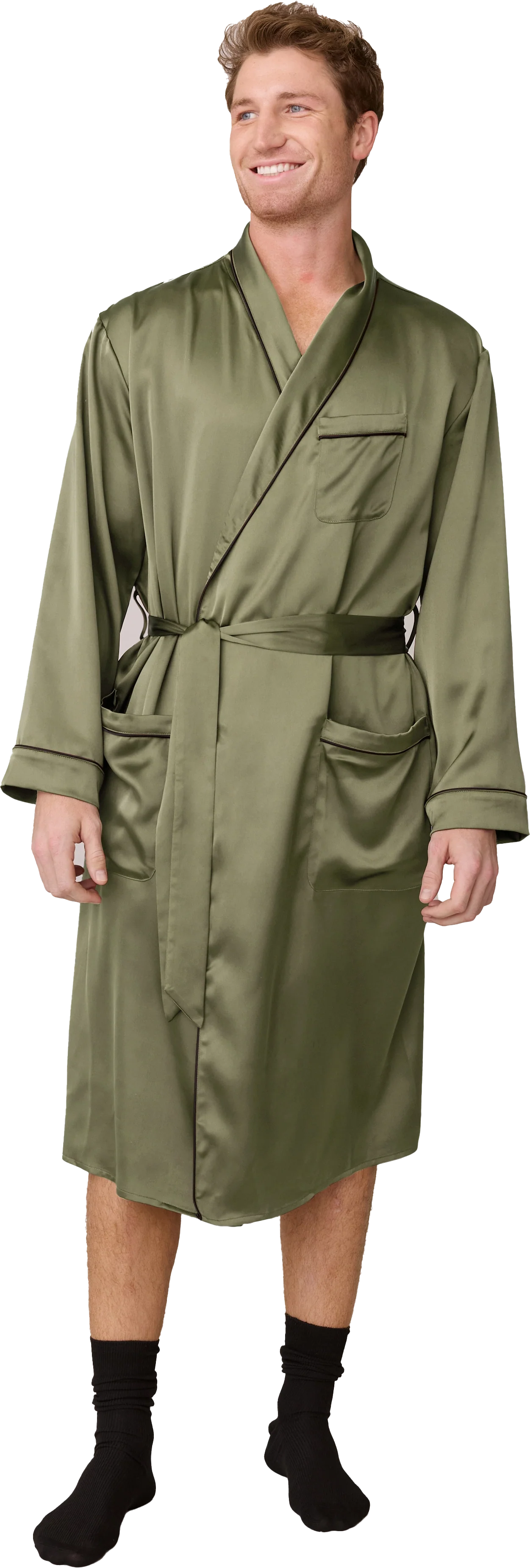 Pre-Game Satin Robe | Made To Order - Image 83