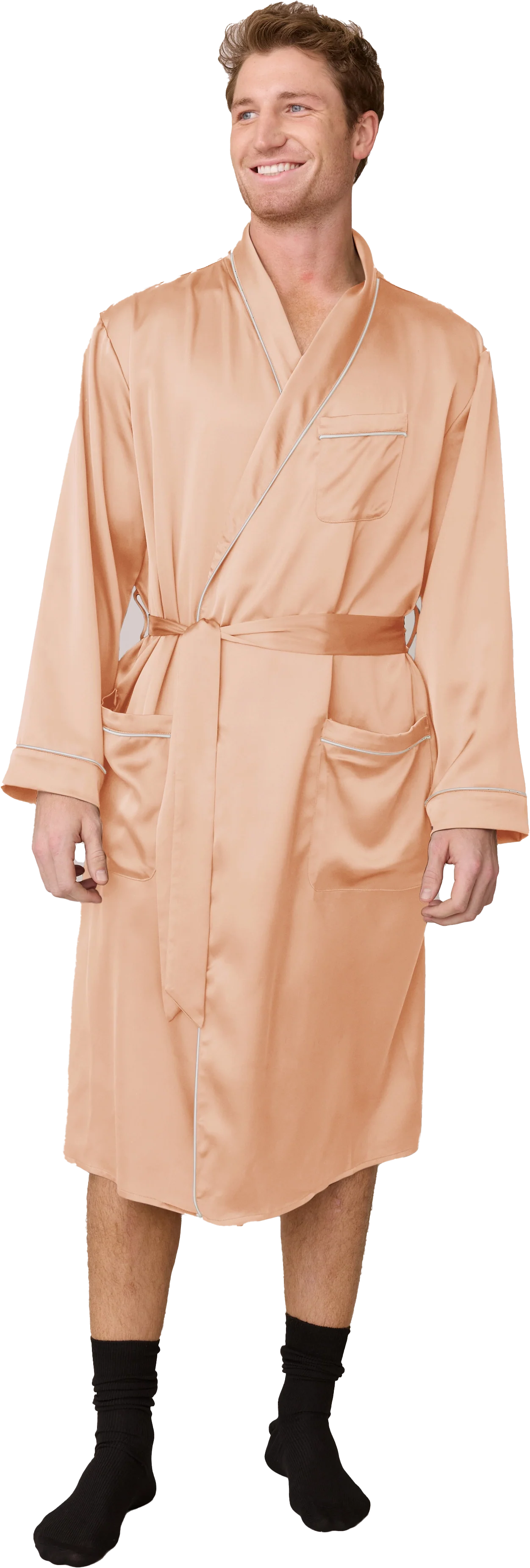 Pre-Game Satin Robe | Made To Order - Image 86