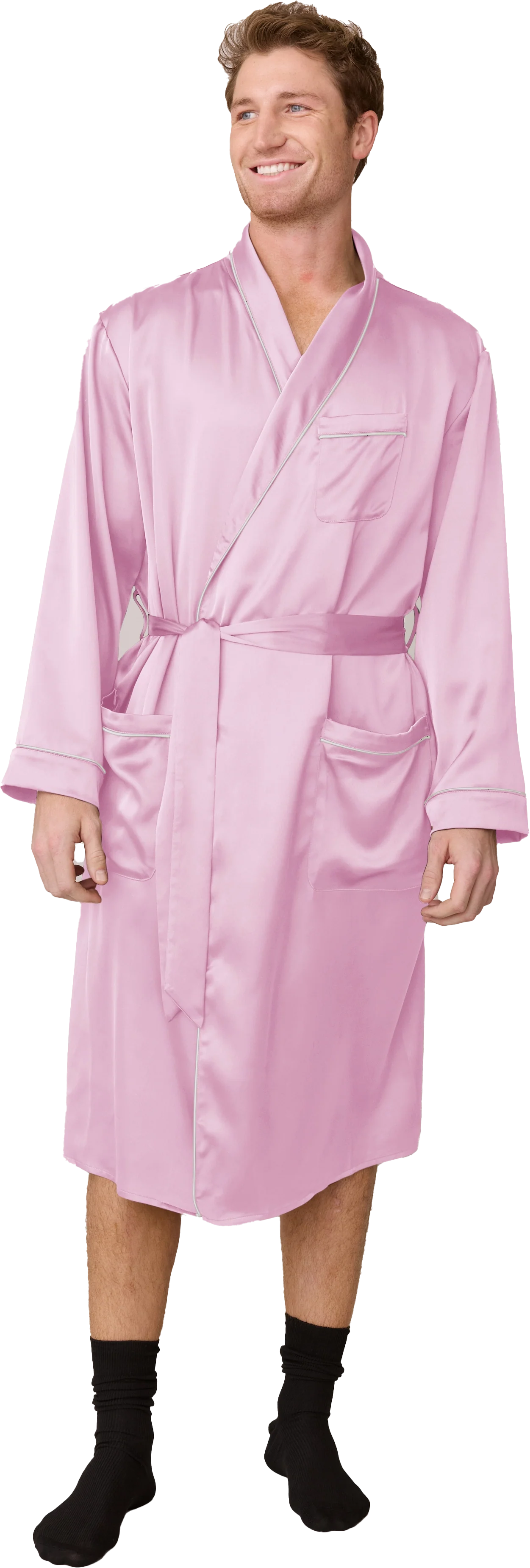 Pre-Game Satin Robe | Made To Order - Image 91