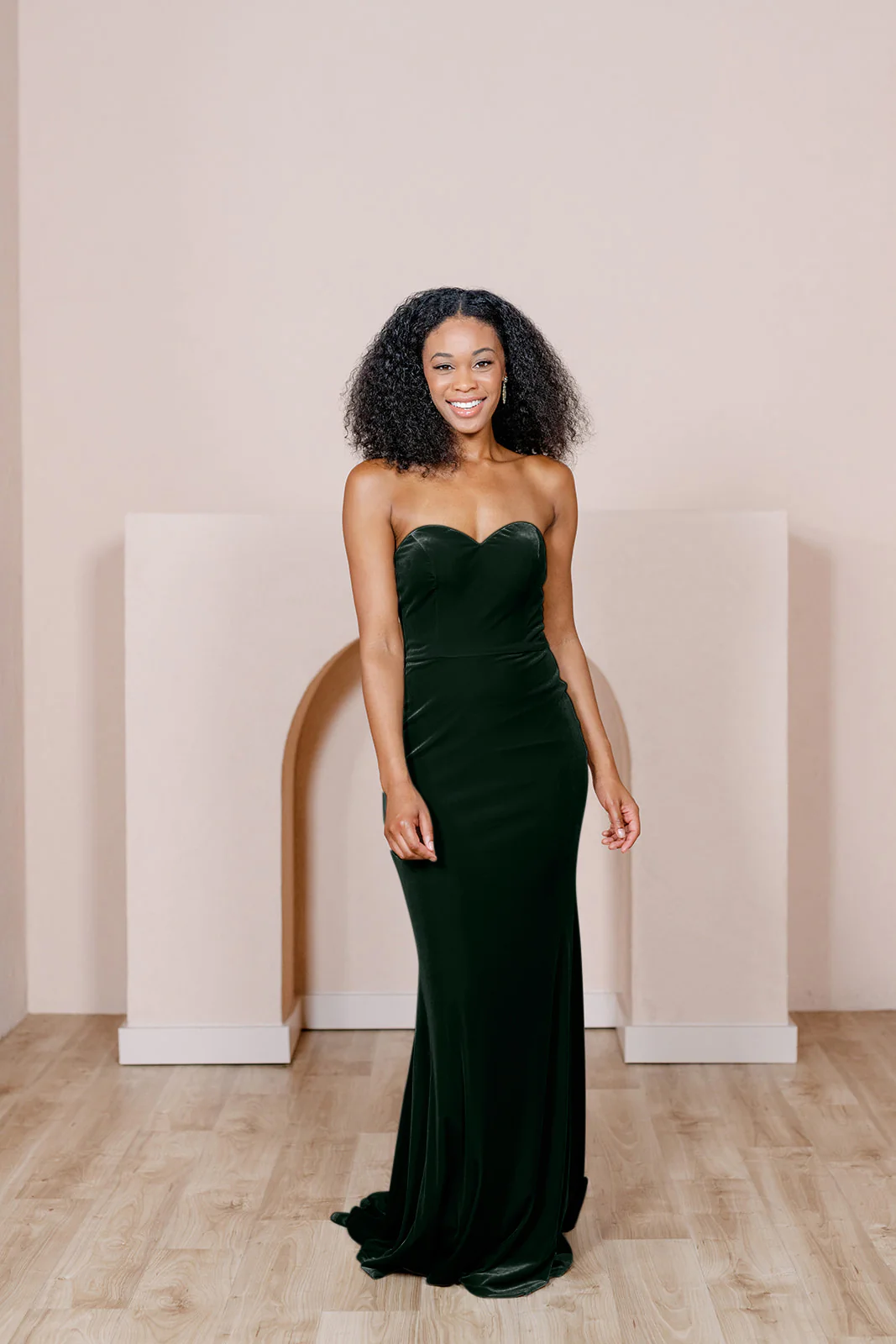 Quinn Velvet Dress | Made To Order - Image 21