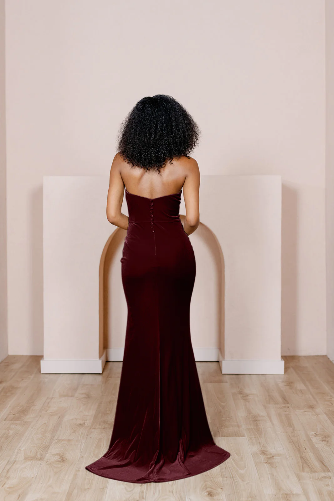 Quinn Velvet Dress | Made To Order - Image 8