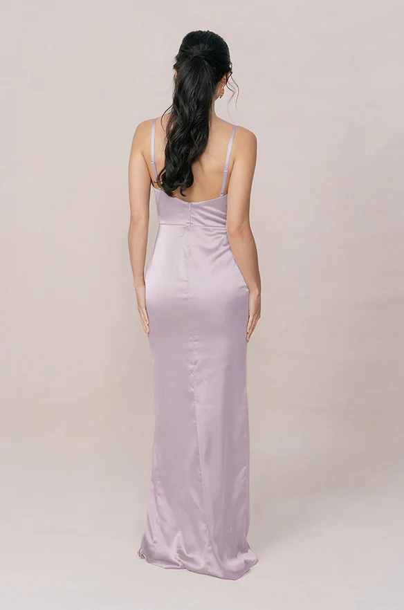 Rava Satin Dress | Made To Order - Image 106