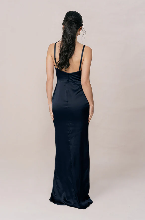 Rava Satin Dress | Made To Order - Image 116