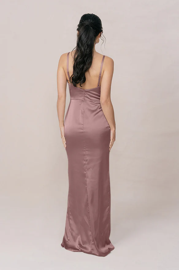 Rava Satin Dress | Made To Order - Image 128