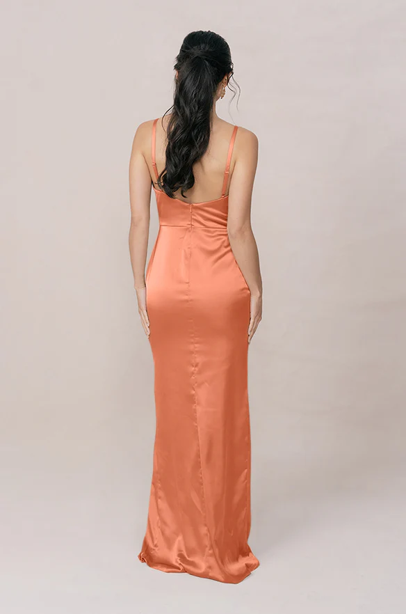 Rava Satin Dress | Made To Order - Image 144