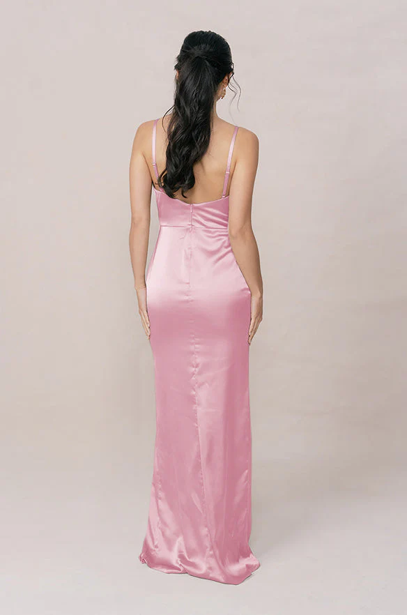 Rava Satin Dress | Made To Order - Image 155