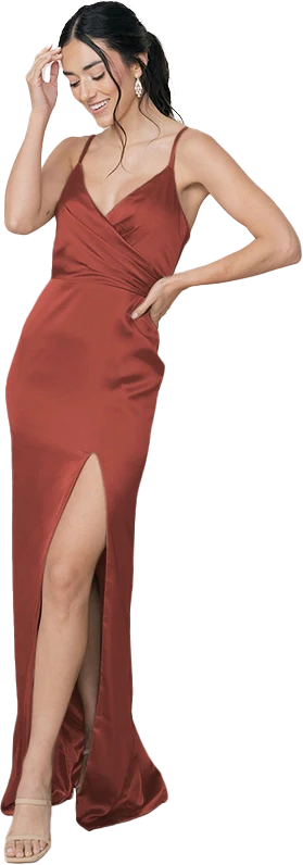 Rava Satin Dress | Made To Order - Image 16