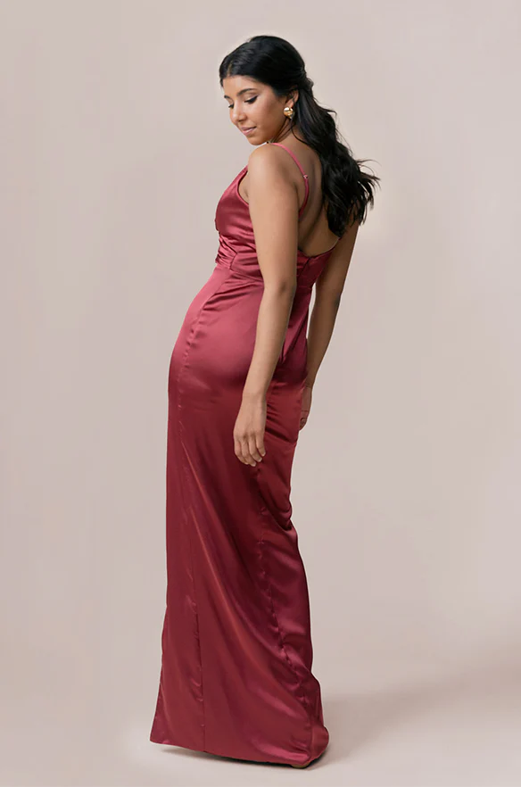 Rava Satin Dress | Made To Order - Image 3