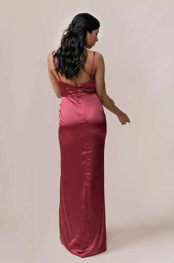 Rava Satin Dress | Made To Order - Image 4