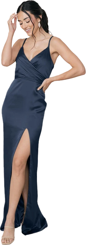 Rava Satin Dress | Made To Order - Image 42