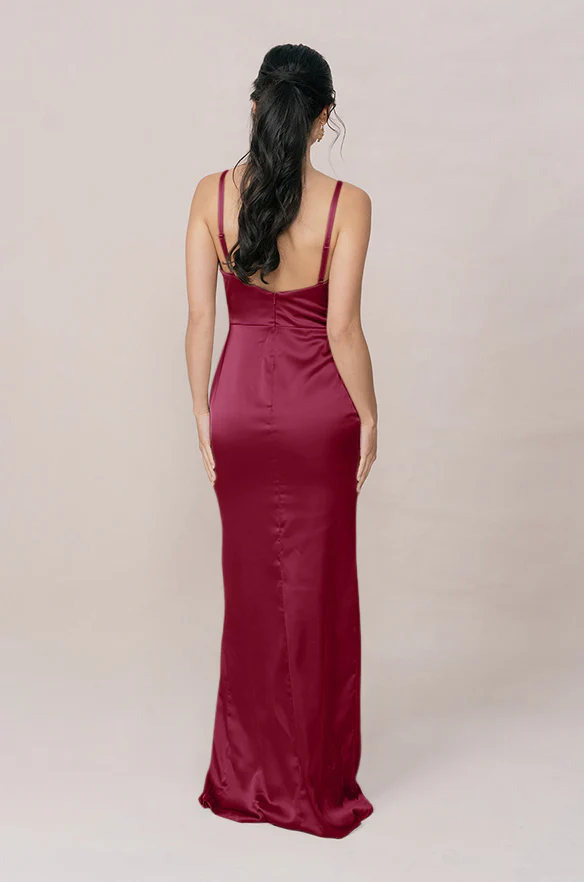 Rava Satin Dress | Made To Order - Image 60