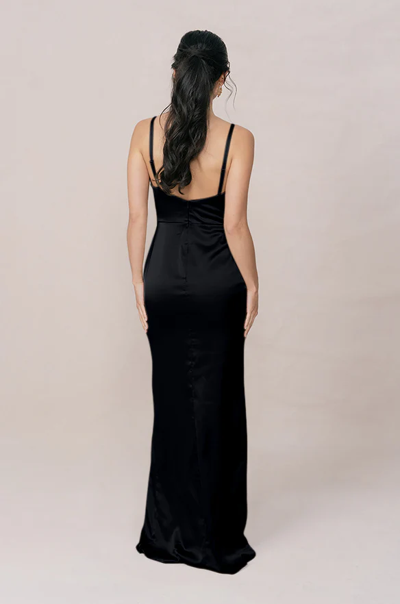 Rava Satin Dress | Made To Order - Image 61