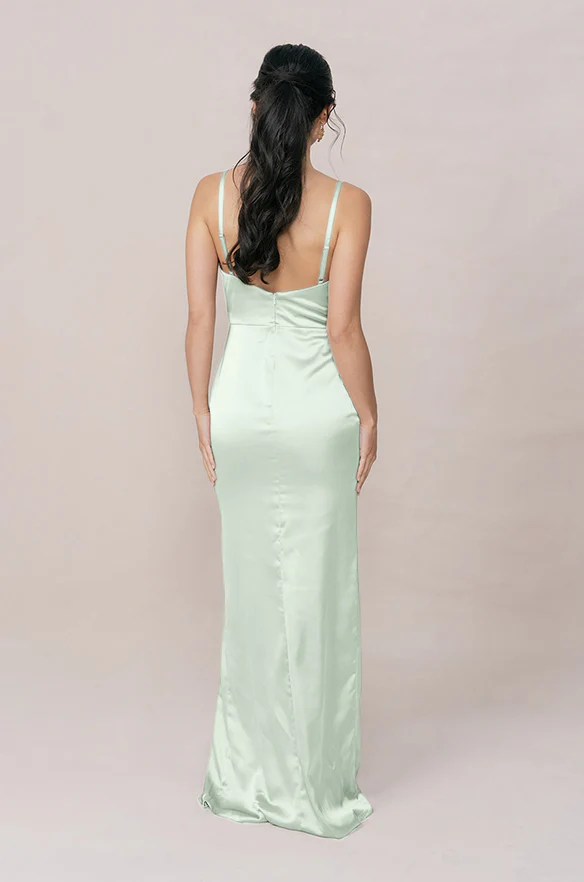 Rava Satin Dress | Made To Order - Image 7