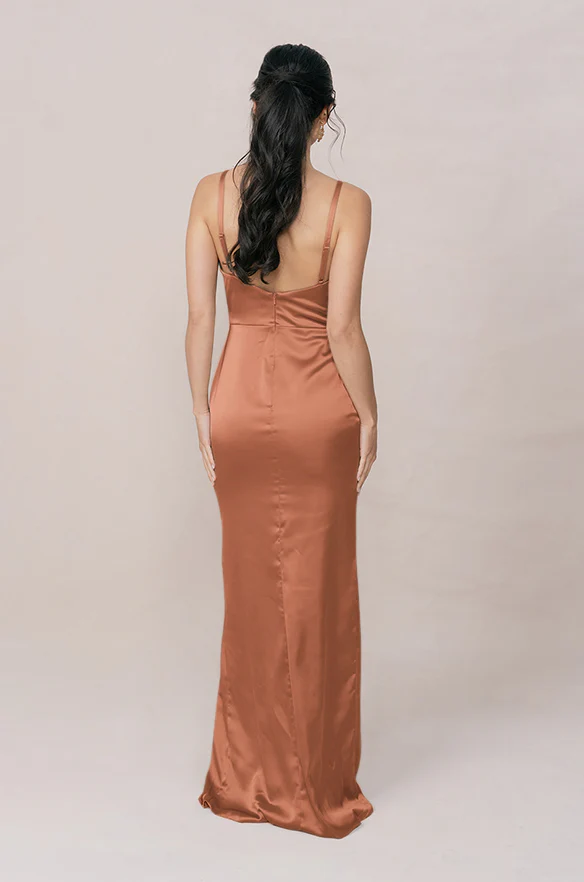 Rava Satin Dress | Made To Order - Image 74