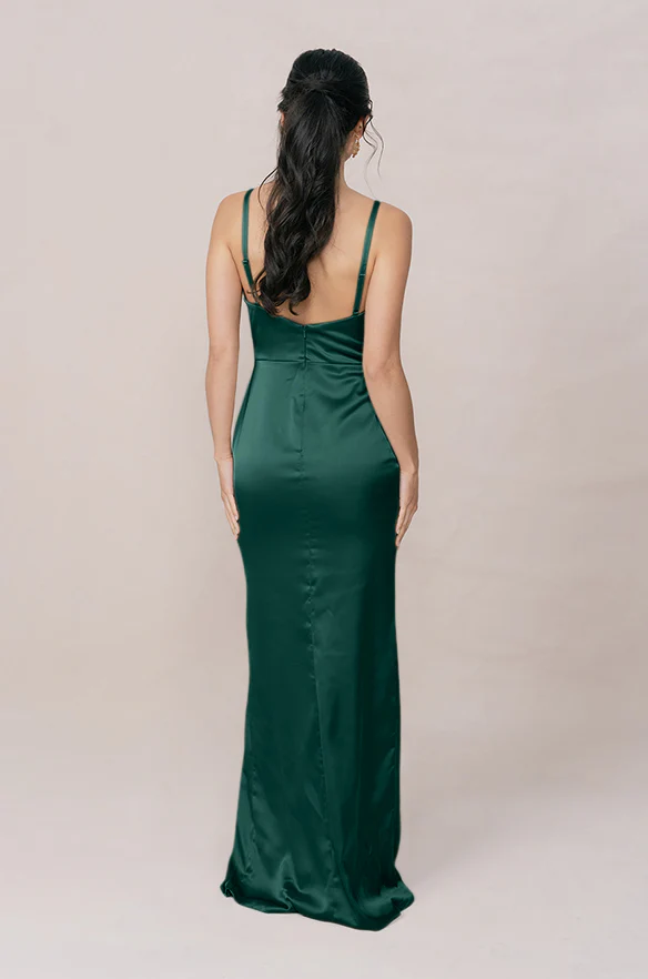 Rava Satin Dress | Made To Order - Image 84