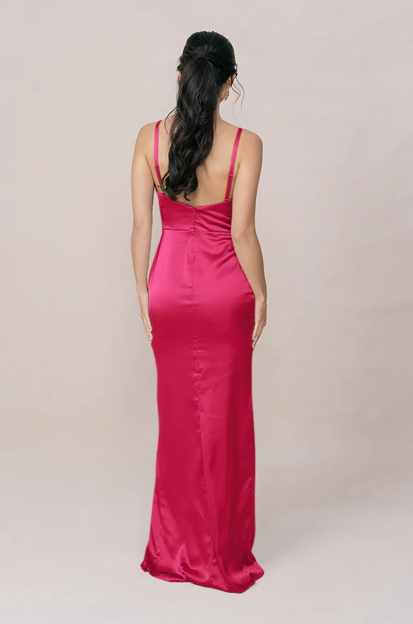 Rava Satin Dress | Made To Order - Image 98