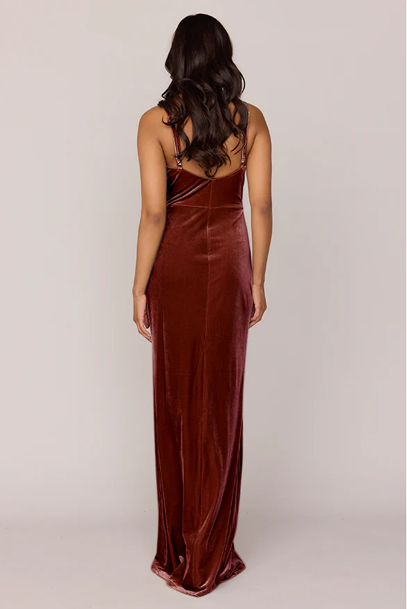 Rava Velvet Dress | Made To Order - Image 50