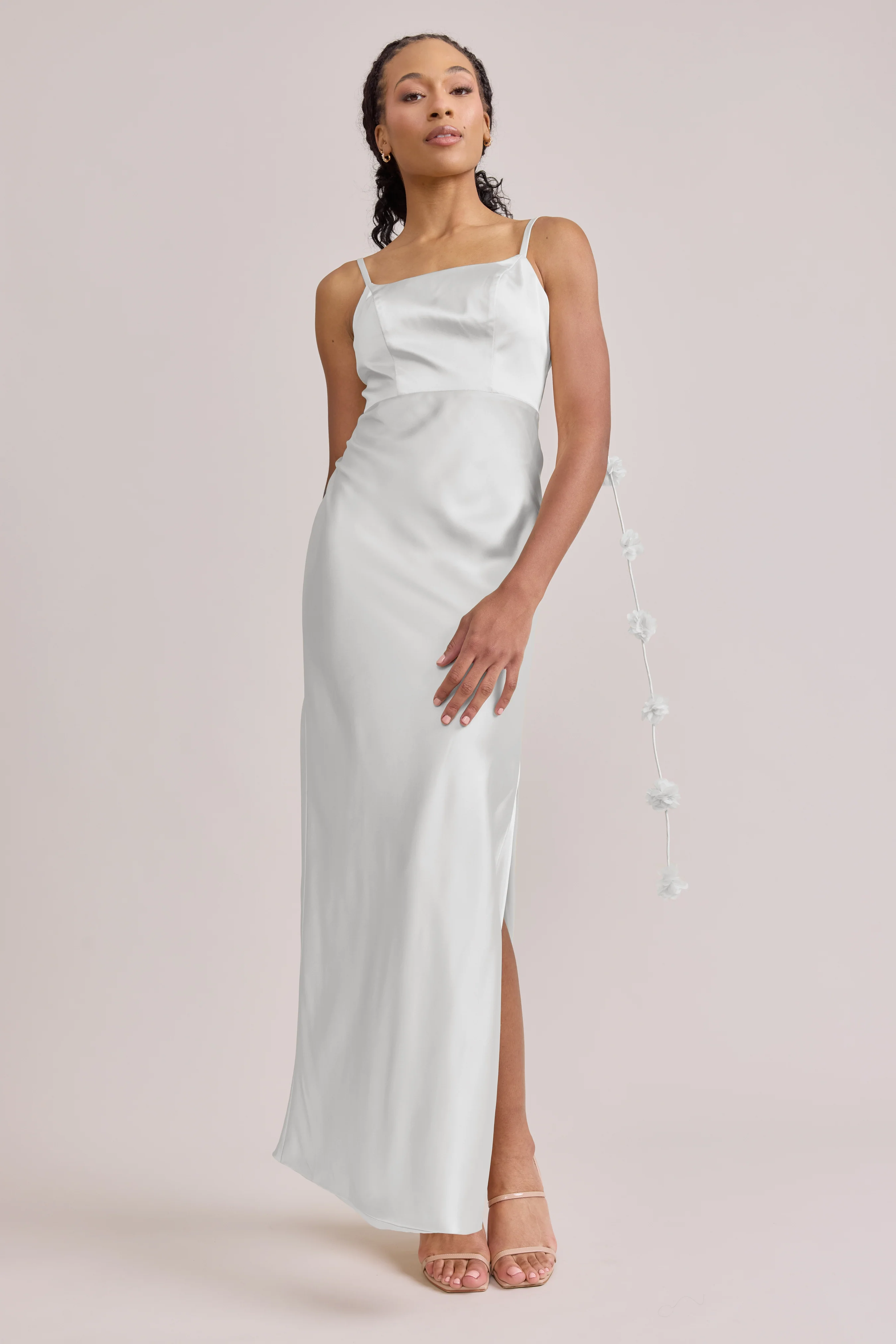 Remi Luxe Satin Dress | Made To Order - Image 15