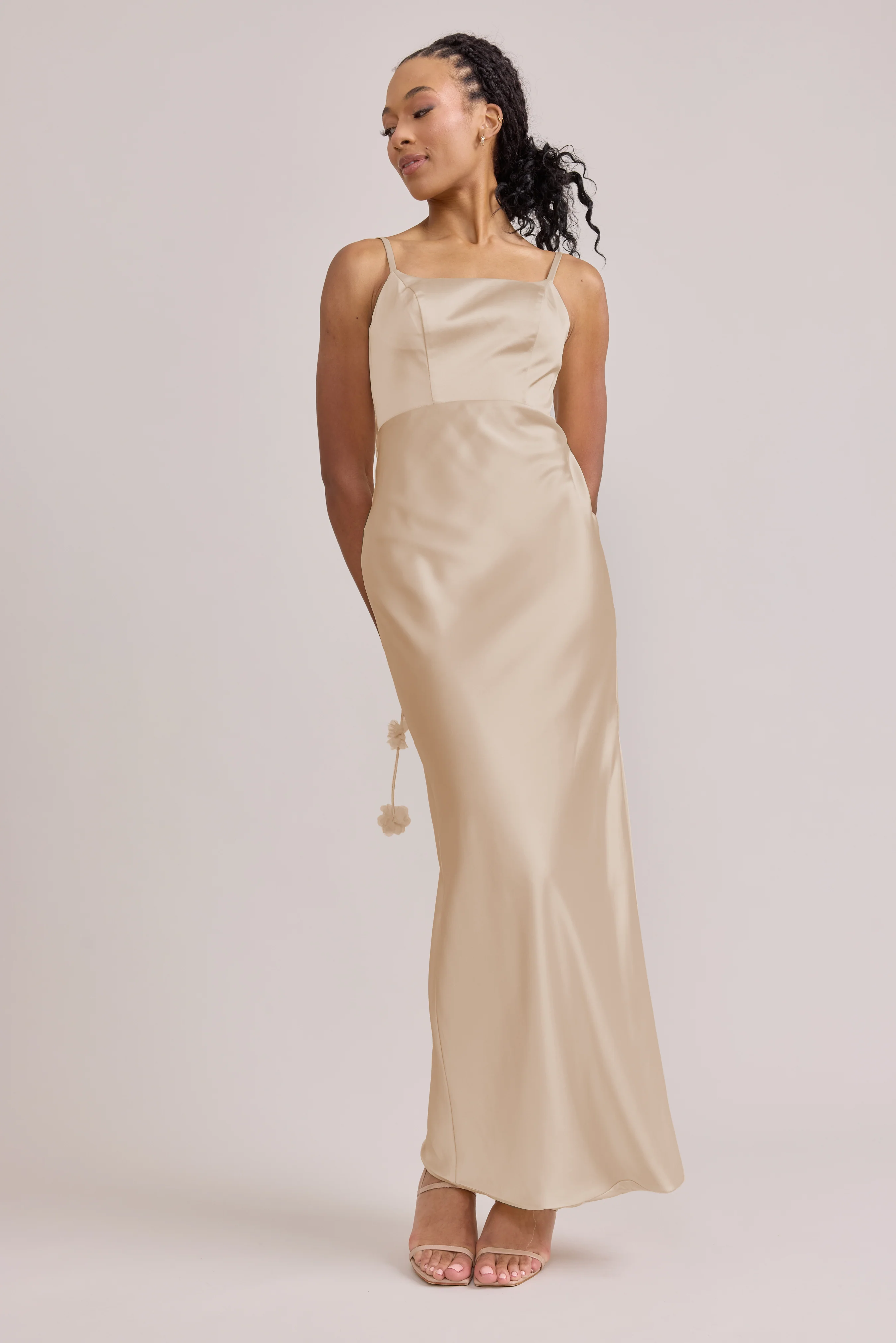 Remi Luxe Satin Dress | Made To Order - Image 27