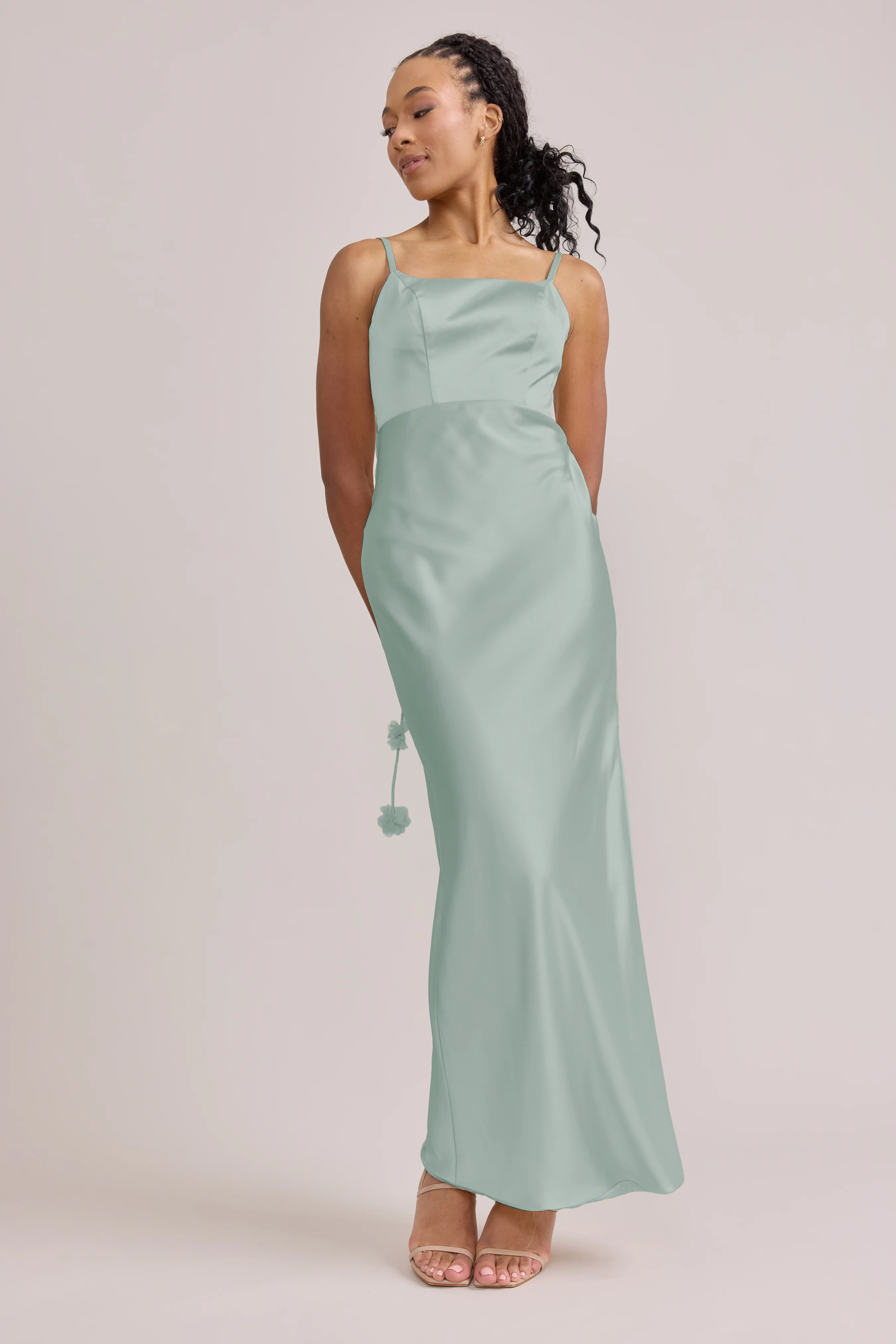 Remi Luxe Satin Dress | Made To Order - Image 29