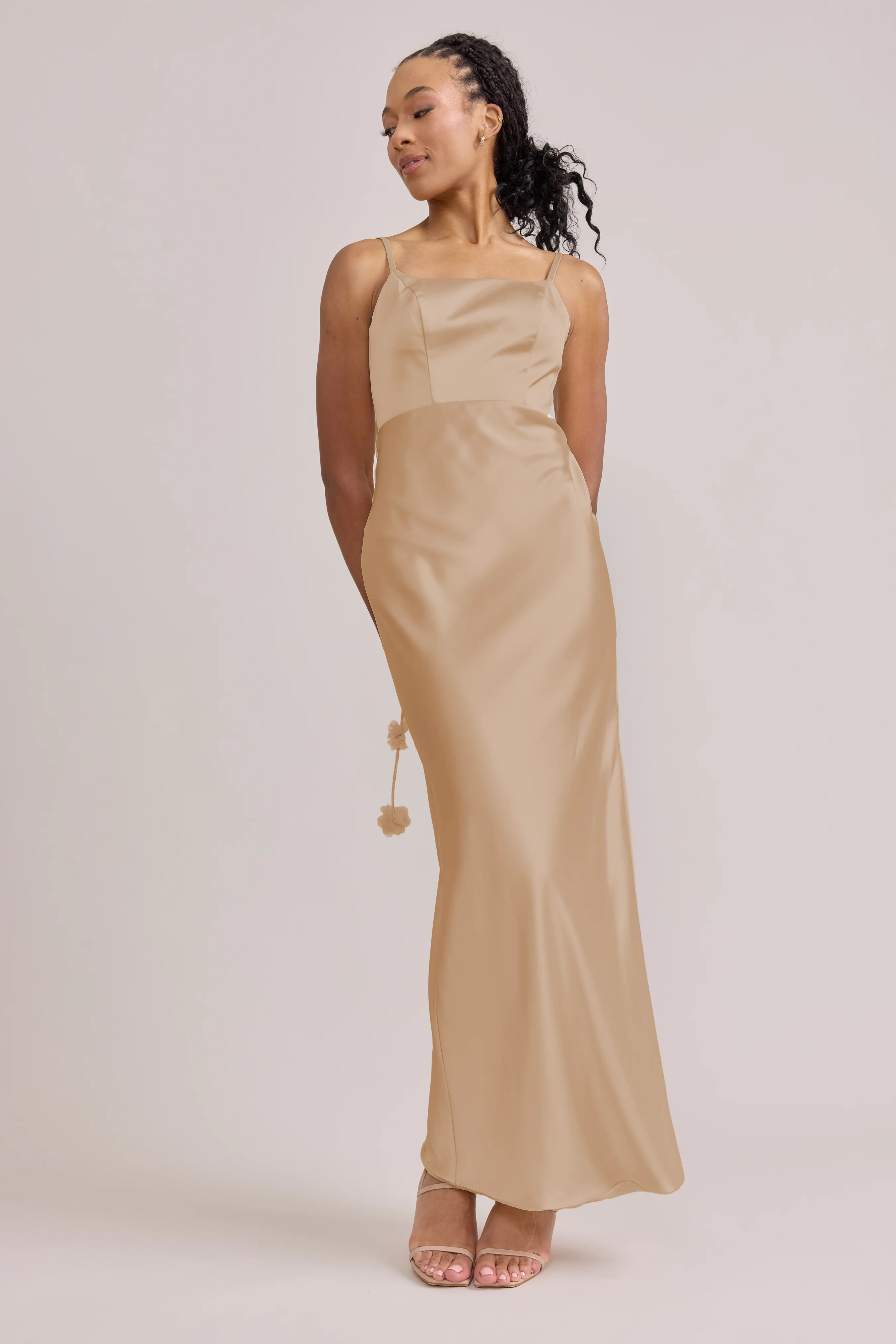Remi Luxe Satin Dress | Made To Order - Image 9