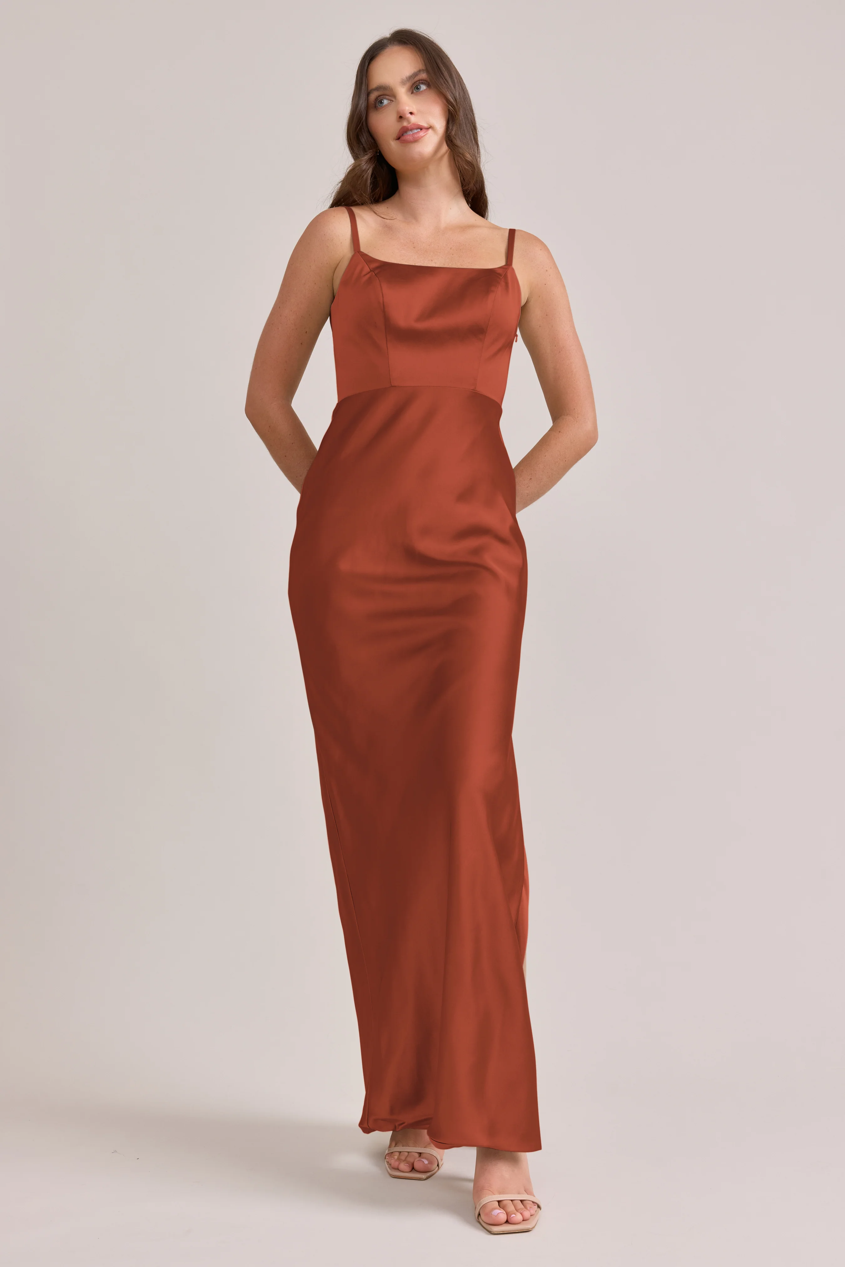 Remi Satin Dress | Made To Order - Image 129