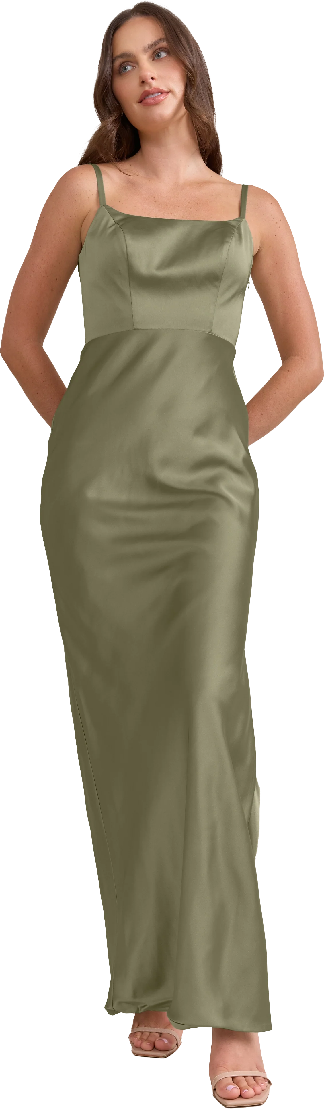 Remi Satin Dress | Made To Order - Image 187