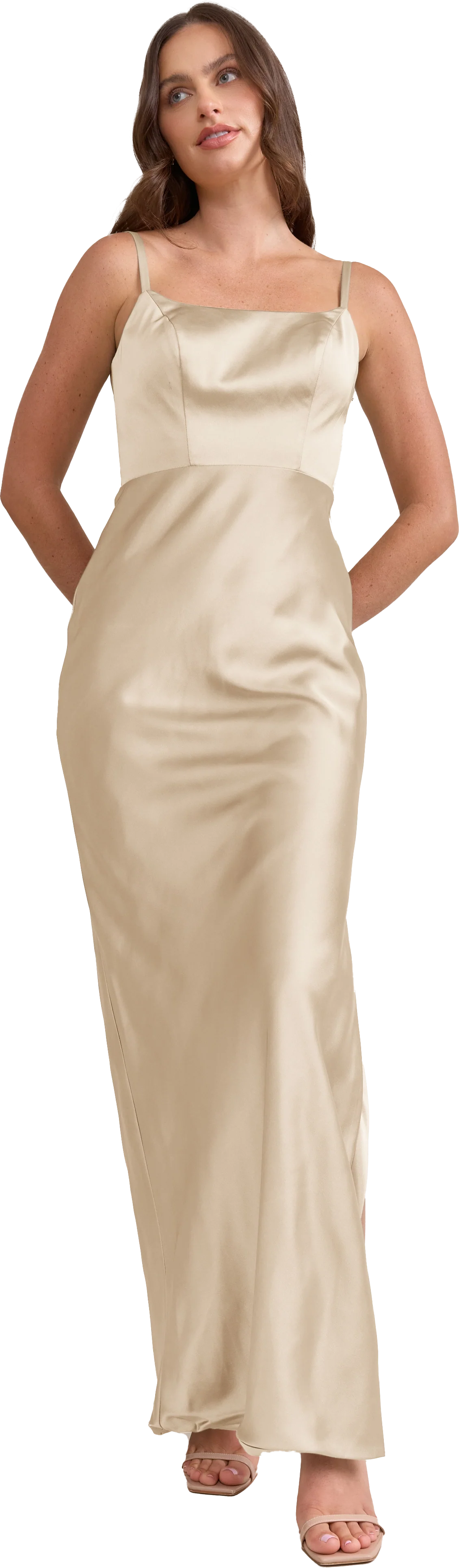 Remi Satin Dress | Made To Order - Image 189