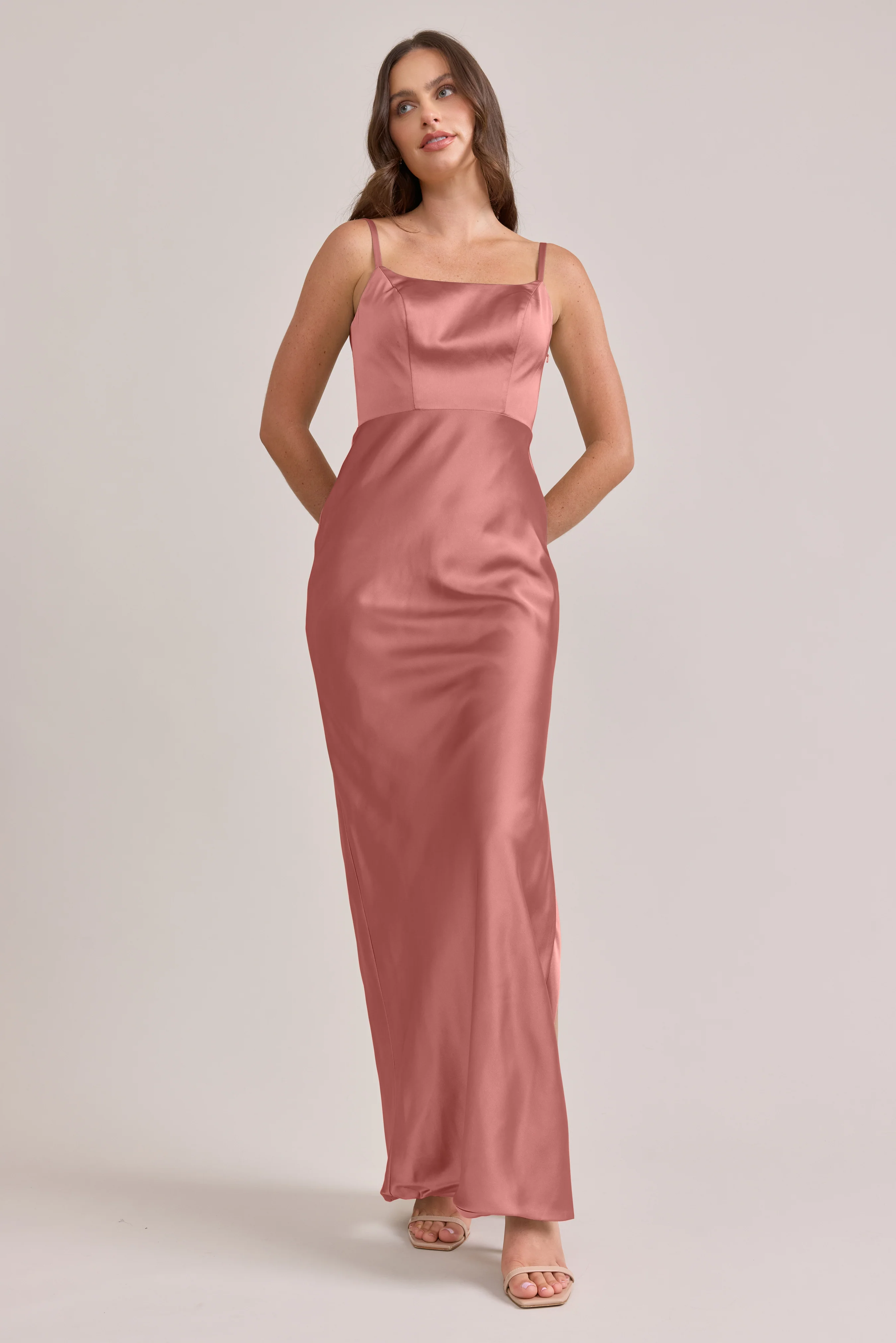 Remi Satin Dress | Made To Order - Image 36